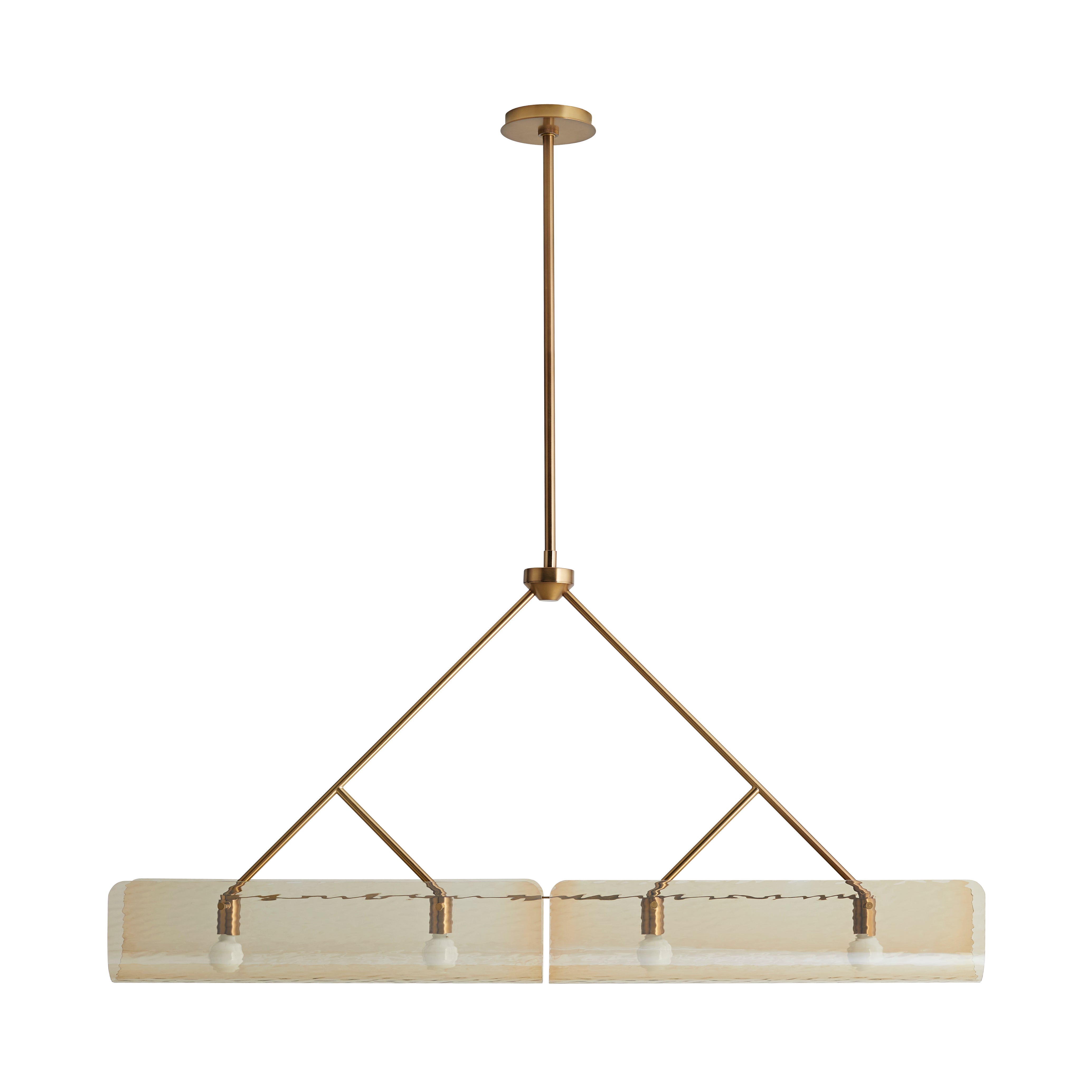 Arteriors APD Workshop for Arteriors Bend Linear Chandelier DA49022