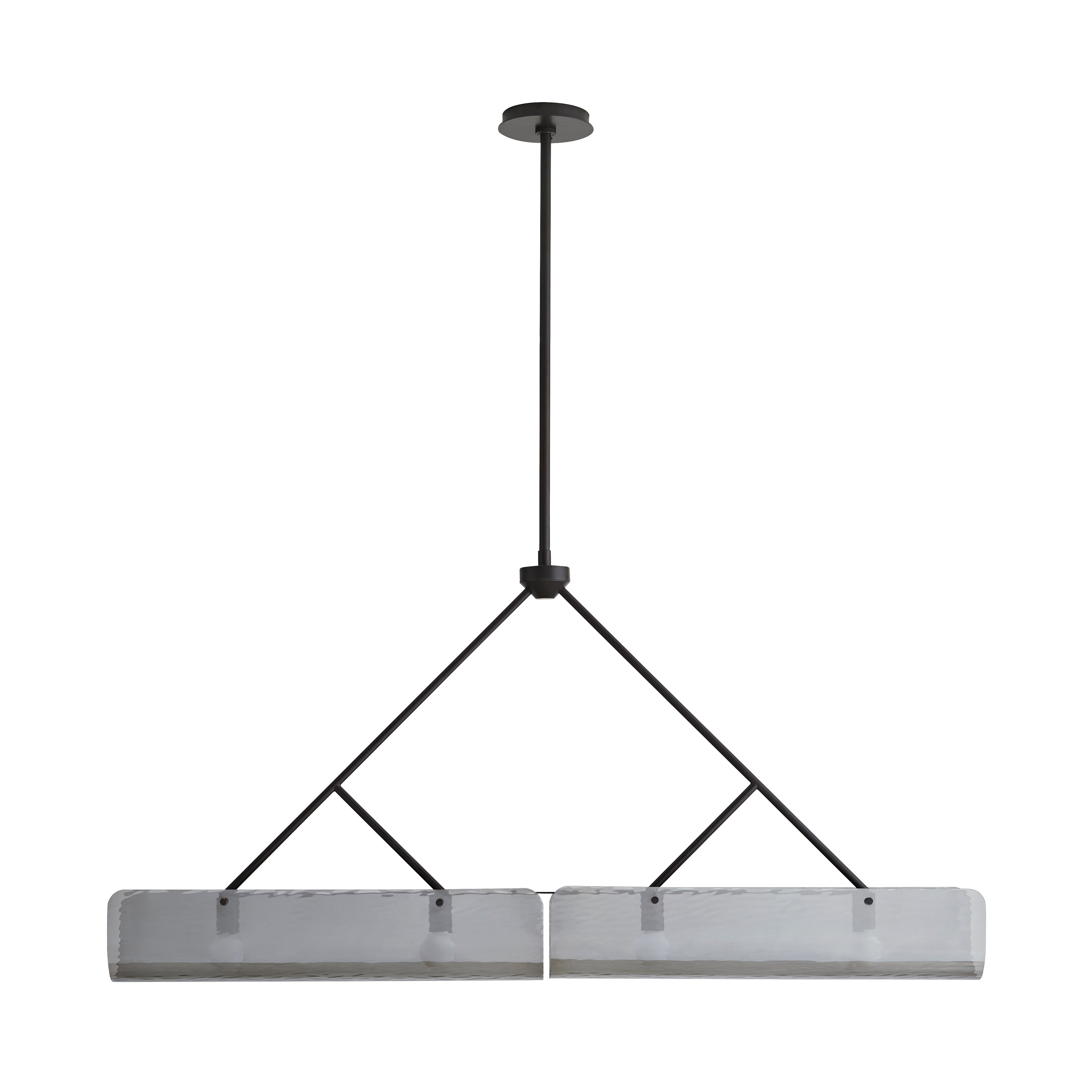 Arteriors APD Workshop for Arteriors Bend Linear Chandelier DA49023 Linear Chandeliers Arteriors   