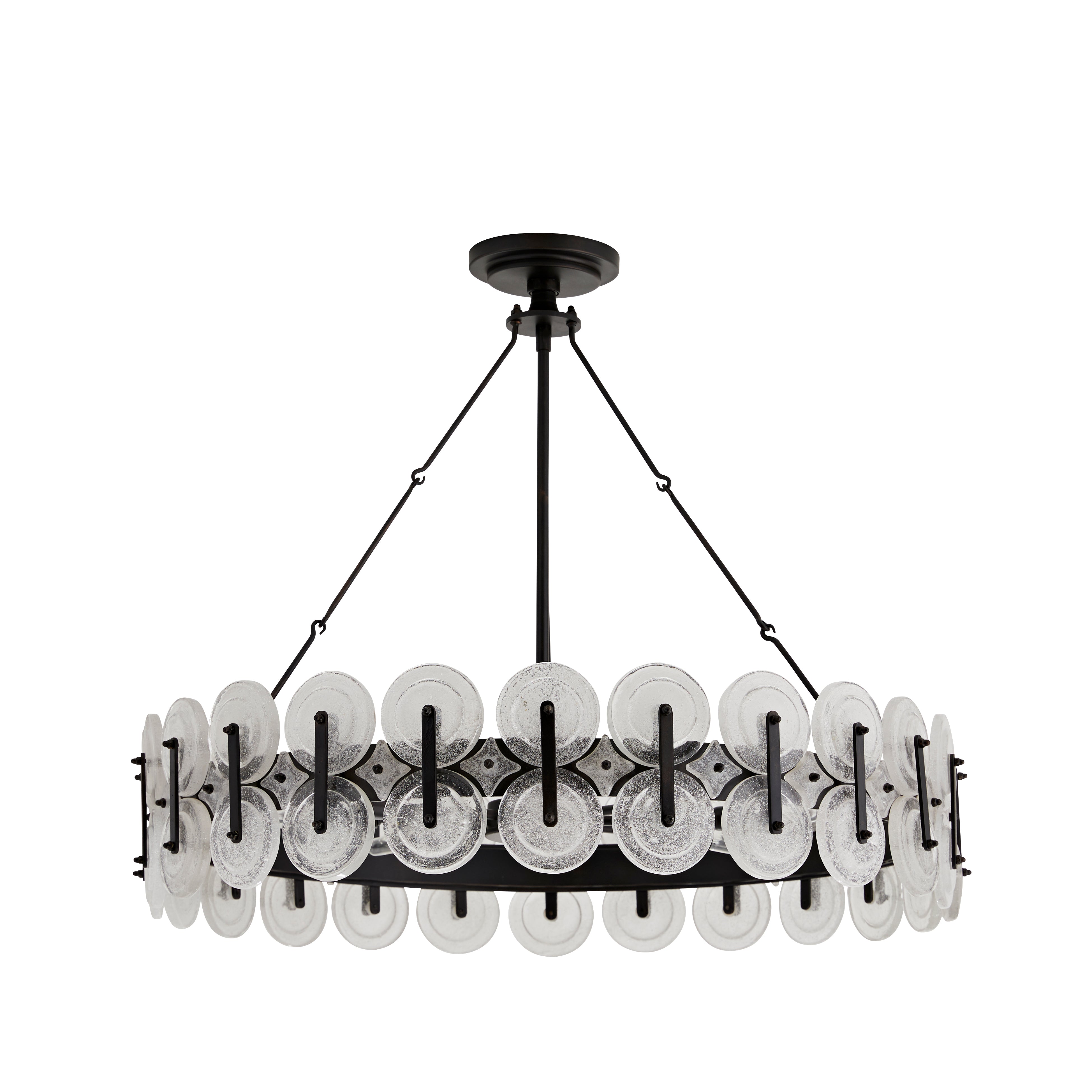 Arteriors Rondelle Chandelier DK82001 Chandeliers Arteriors   