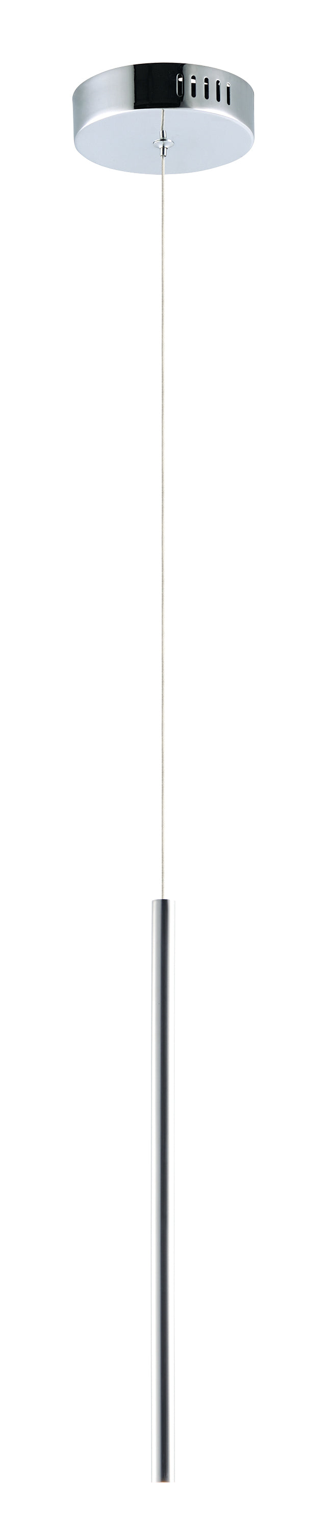 ET2 Flute 1 Light LED Pendant E10002 Mini-Pendants ET2 Polished Chrome  