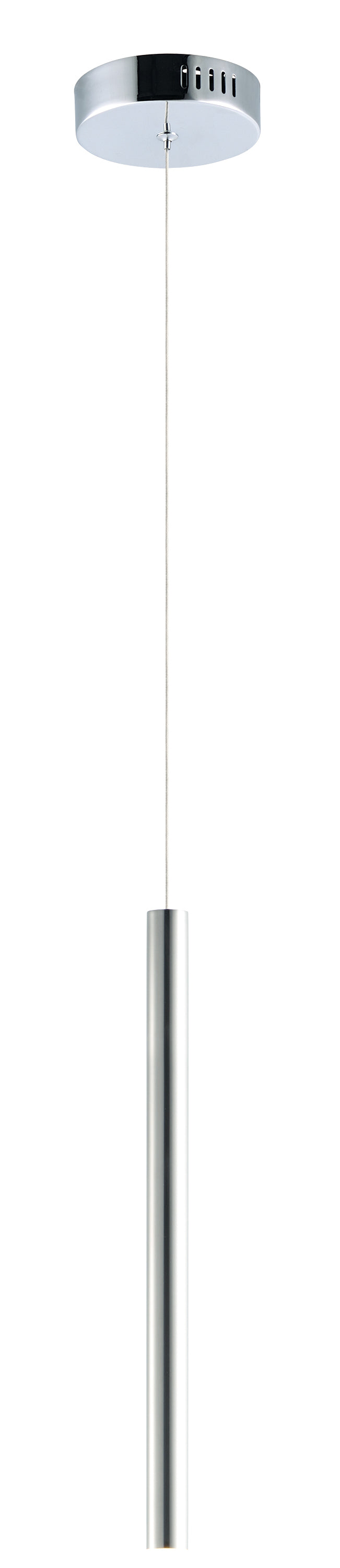 ET2 Flute 1 Light LED Pendant E10004 Mini-Pendants ET2 Polished Chrome  