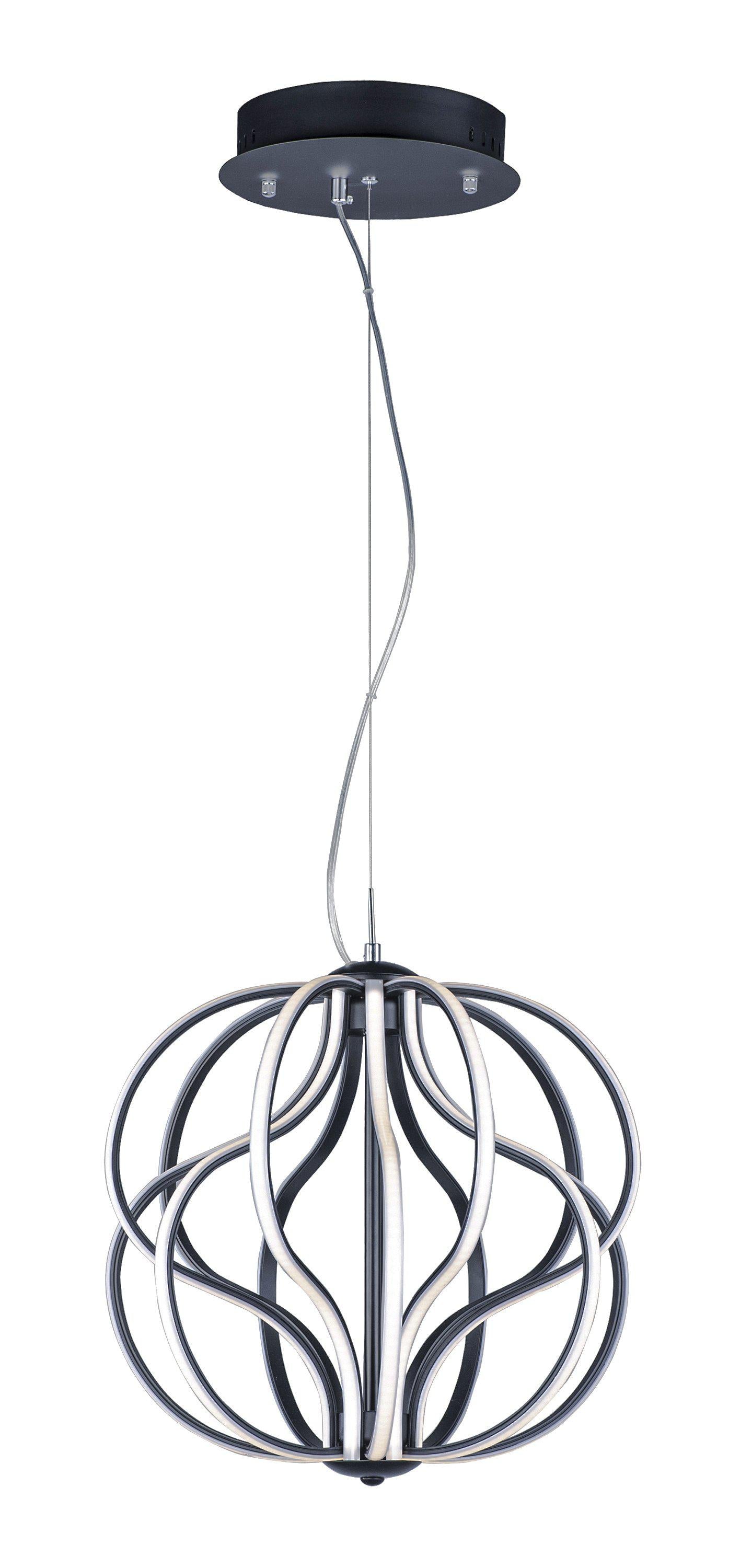 ET2 Aura 14 Light LED Pendant E21174 Chandeliers ET2 Black  