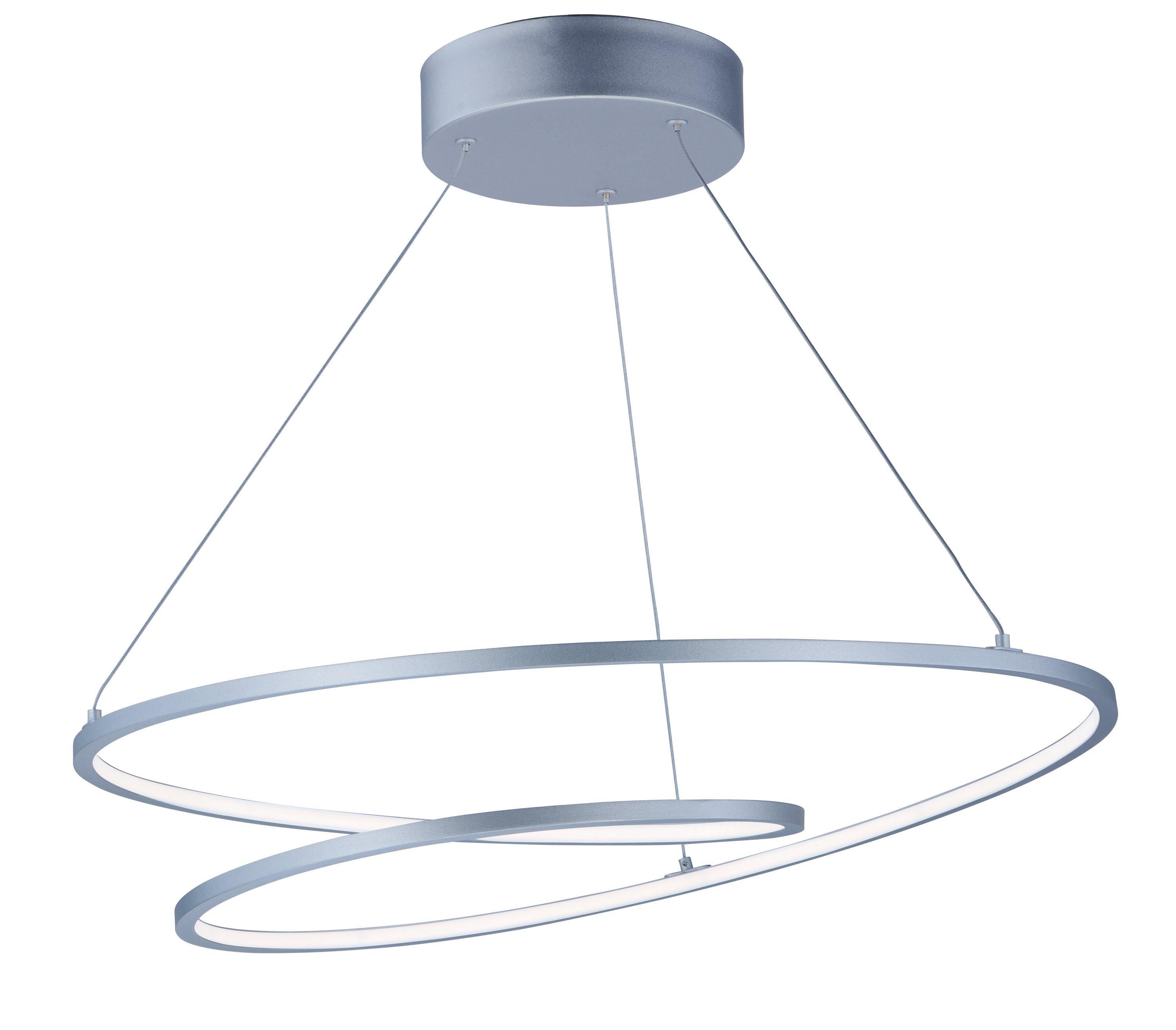 ET2 Cycle 25 Inch LED Pendant E21325 Pendants ET2 Matte Silver  