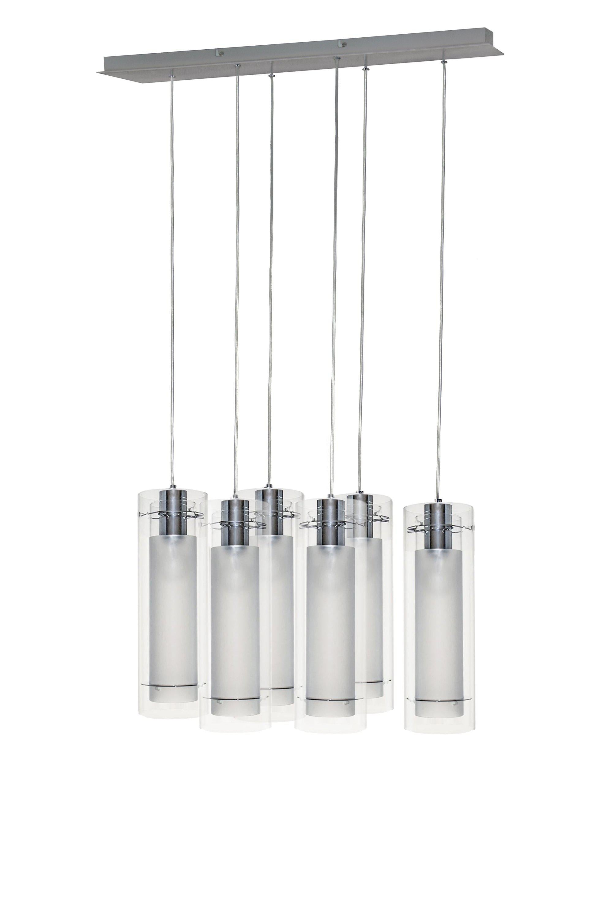 ET2 Frost 6 Light Pendant E22002