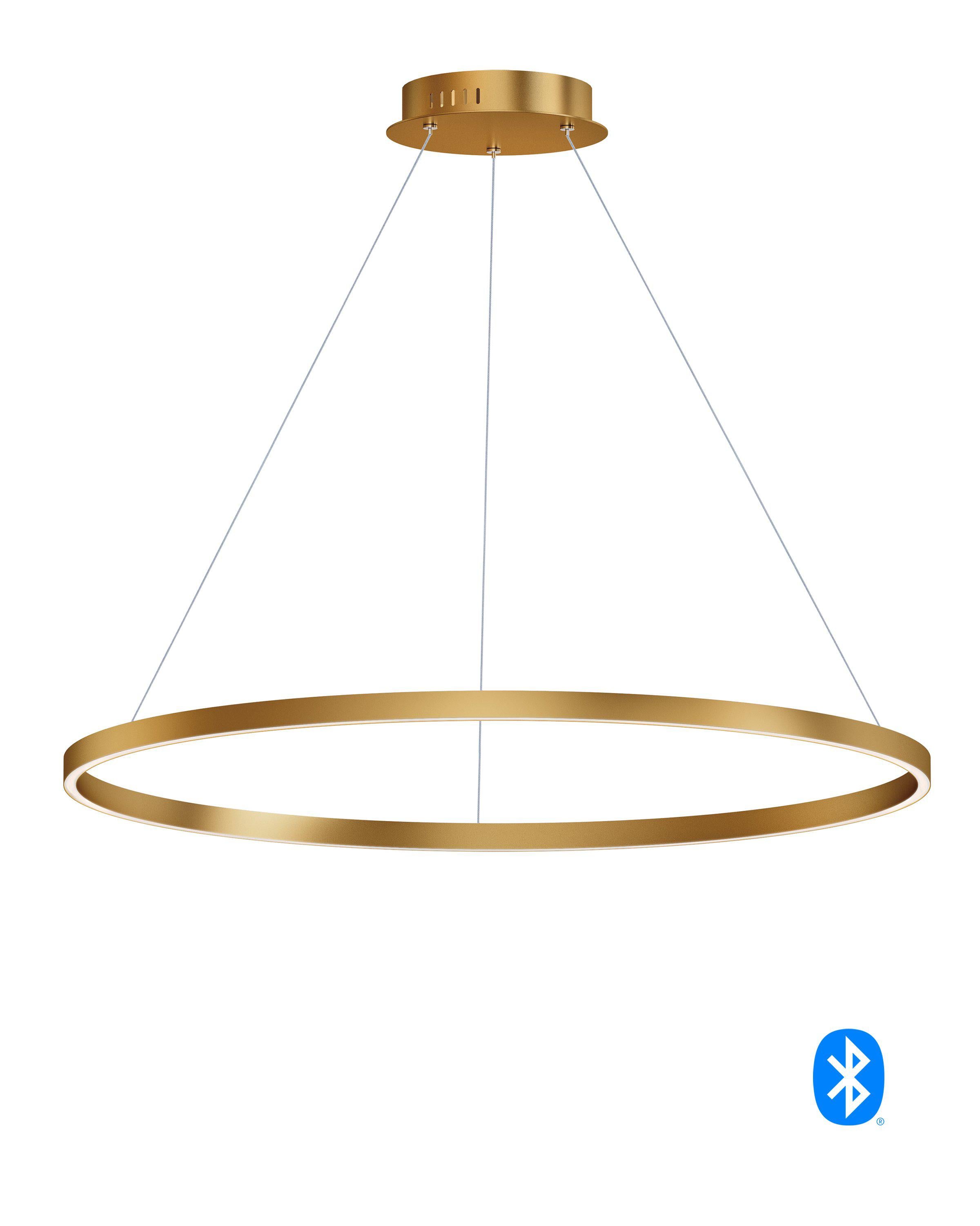 ET2 Groove 40 Inch LED Pendant E22728 Pendant ET2 Gold  