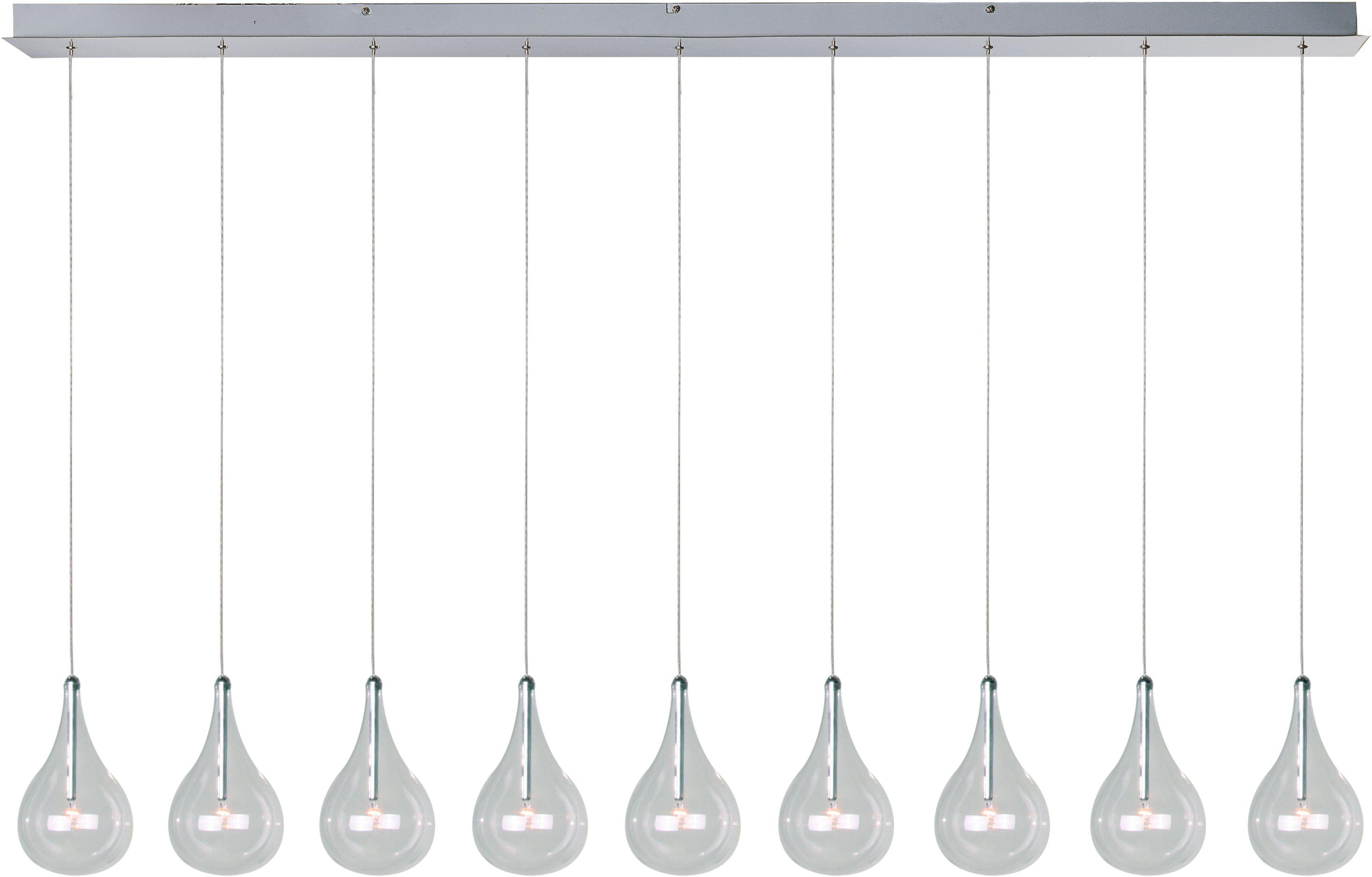 ET2 Larmes 9 Light Pendant E23119 Pendants ET2 Polished Chrome  