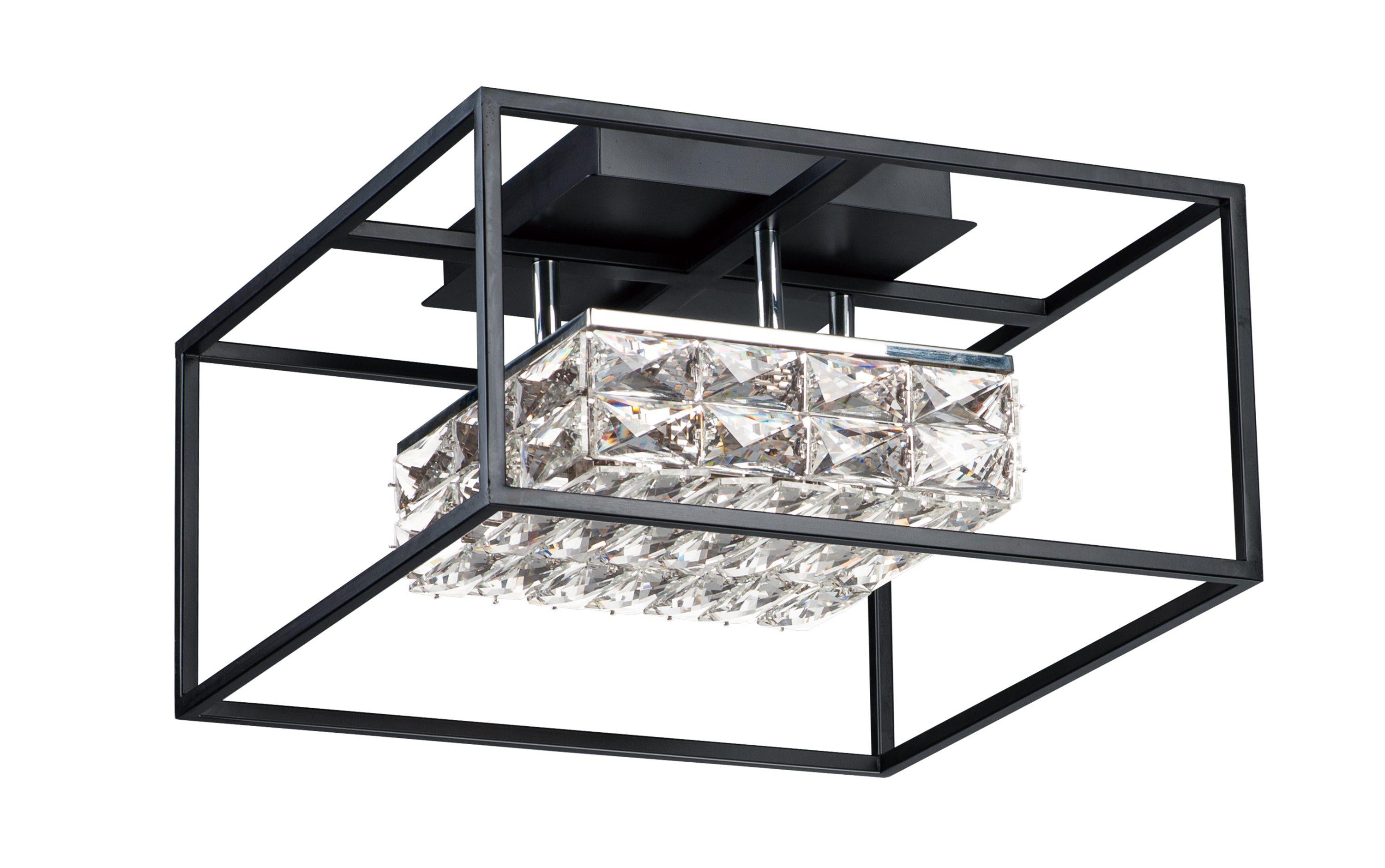 ET2 Zephyr LED Flush Mount E23300 Flush Mount Ceiling Light ET2 Black  