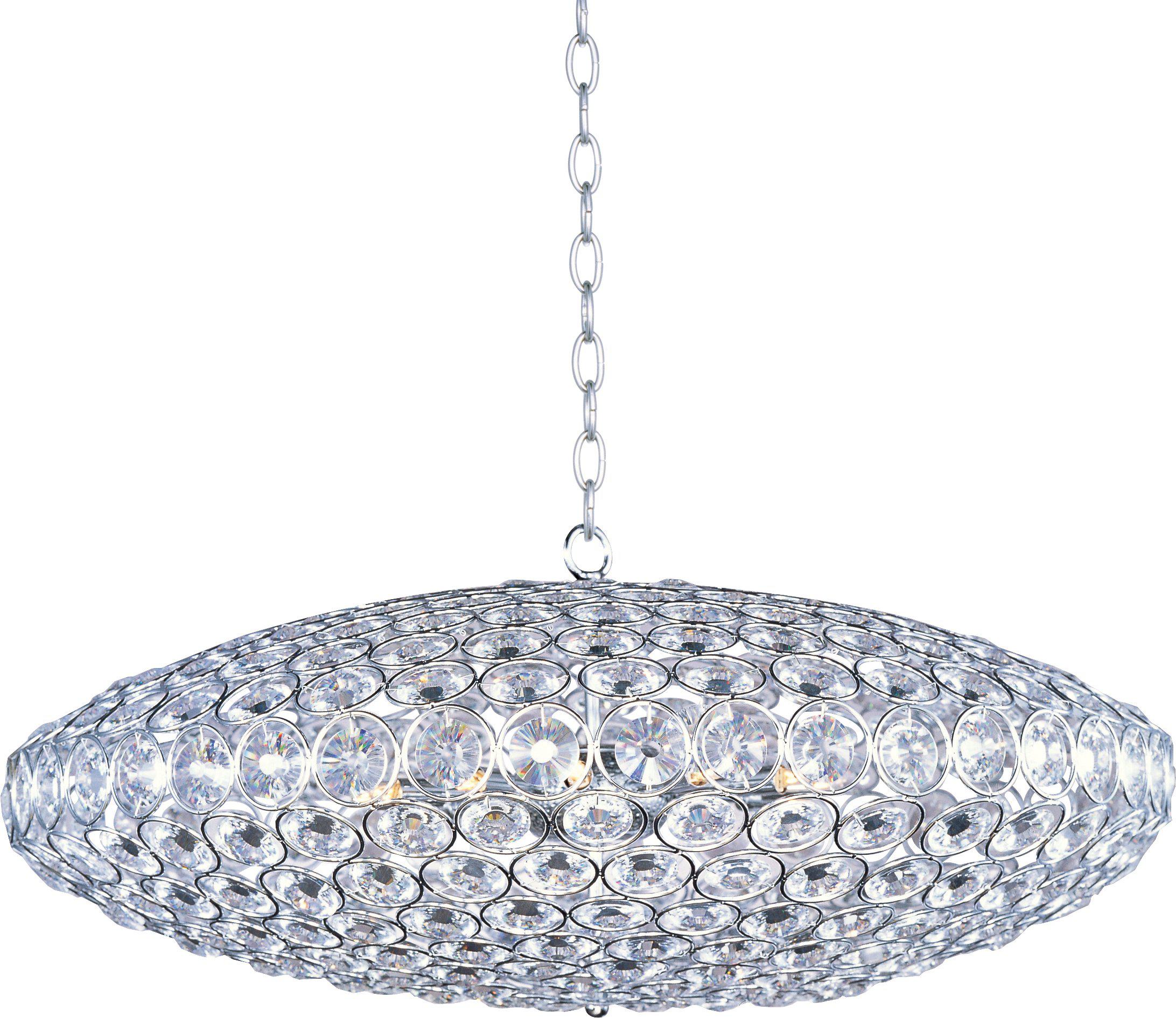 ET2 Brilliant 12 Light Pendant E24013 Pendant ET2 Polished Chrome  