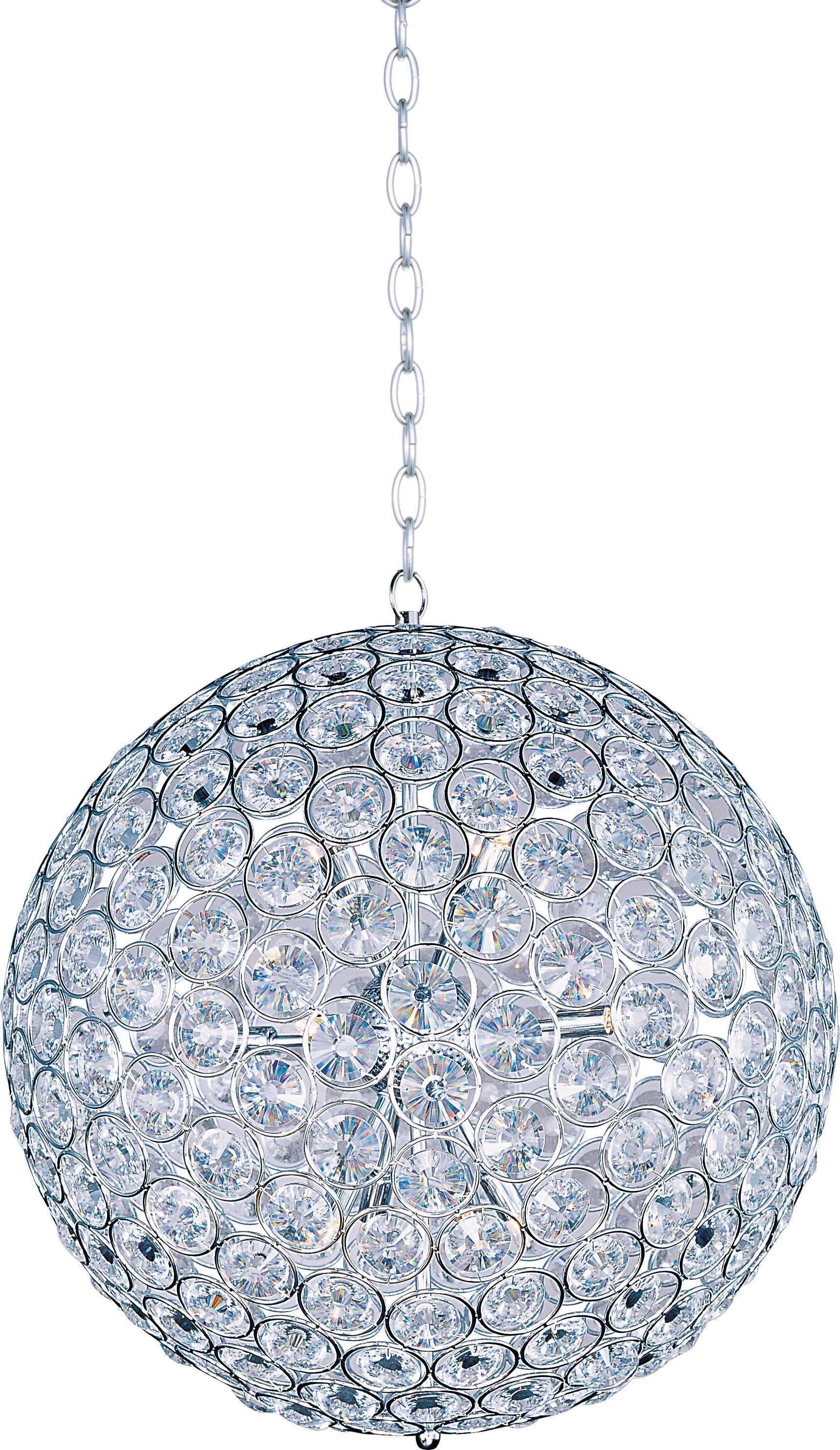 ET2 Brilliant 12 Light Pendant E24017 Pendant ET2 Polished Chrome  