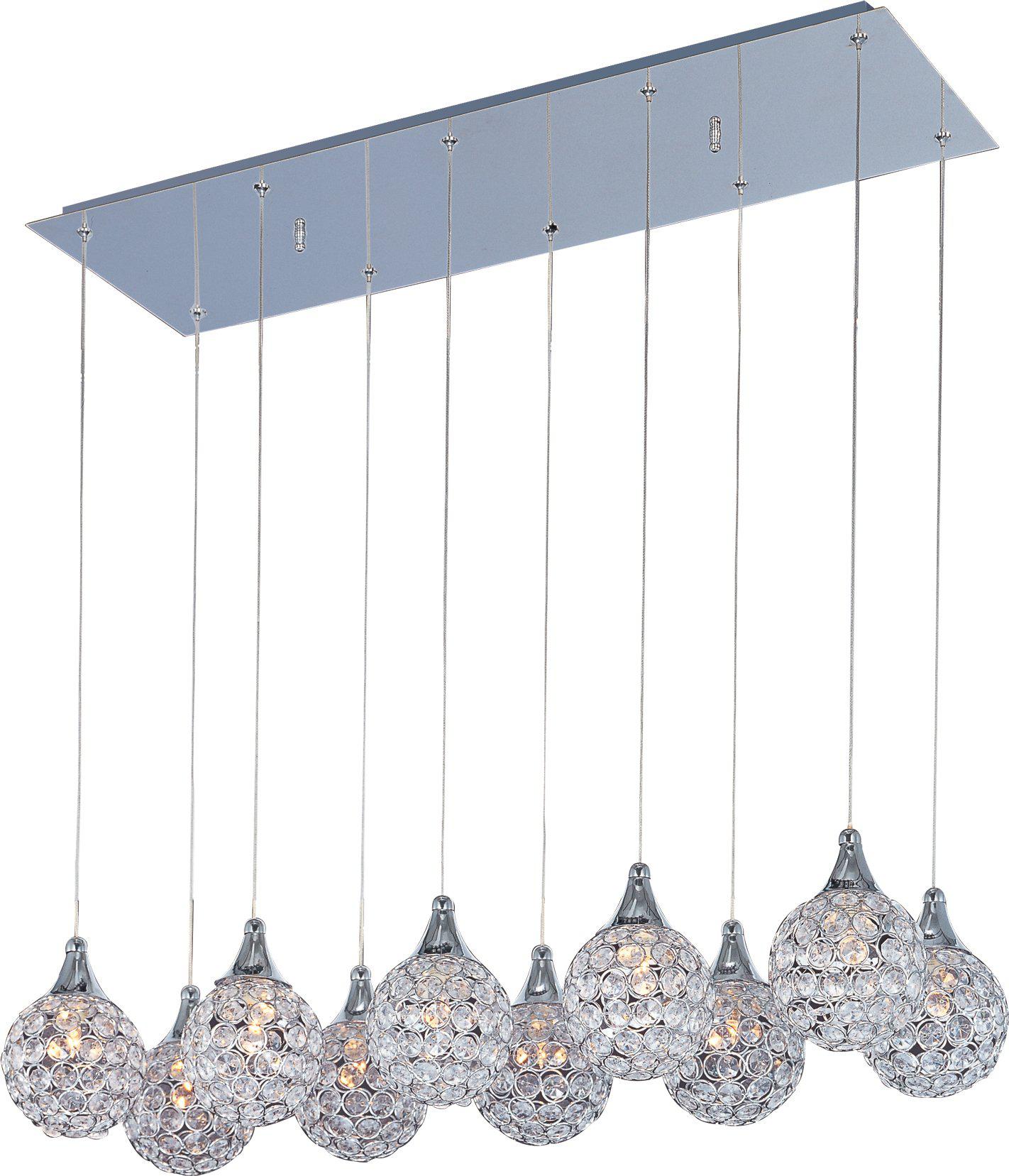 ET2 Brilliant 10 Light Pendant E24028