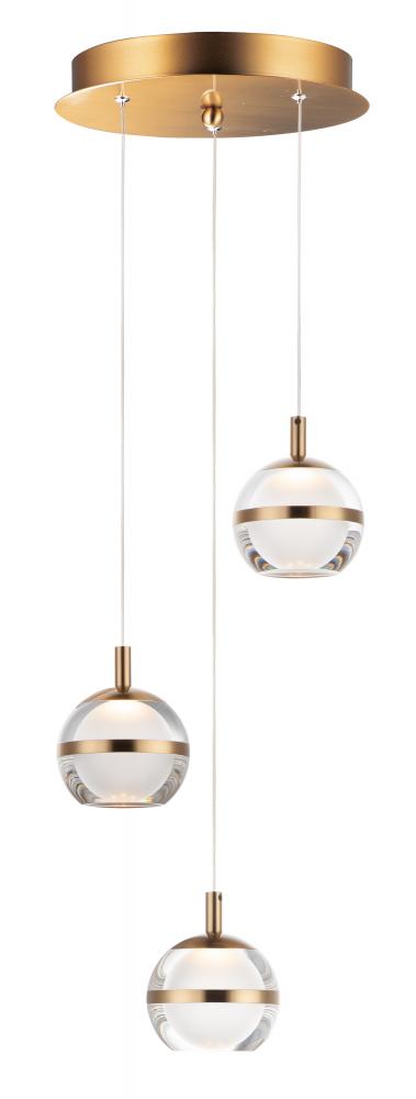 ET2 Swank-Multi-Light Pendant 24593 Pendant ET2 Brass  