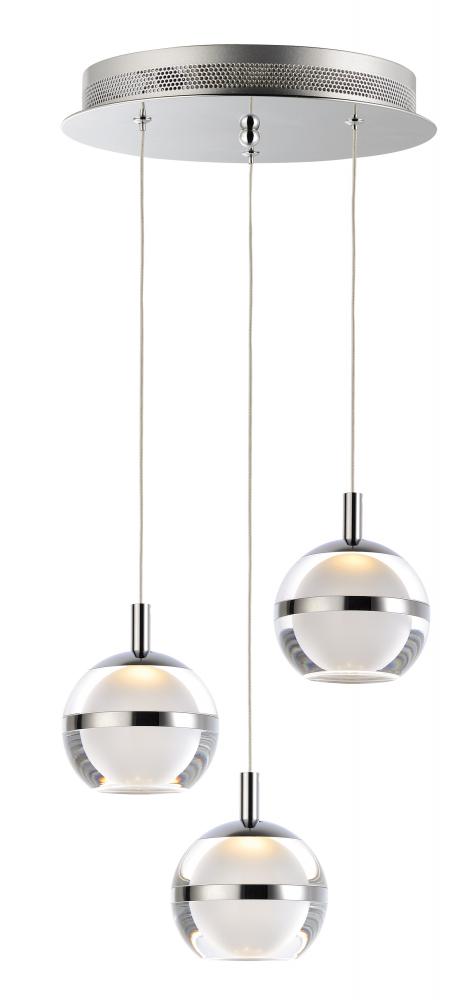 ET2 Swank-Multi-Light Pendant 24593 Pendant ET2 Chrome  