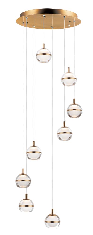 ET2 Swank-Multi-Light Pendant 24598 Pendant ET2 Brass  