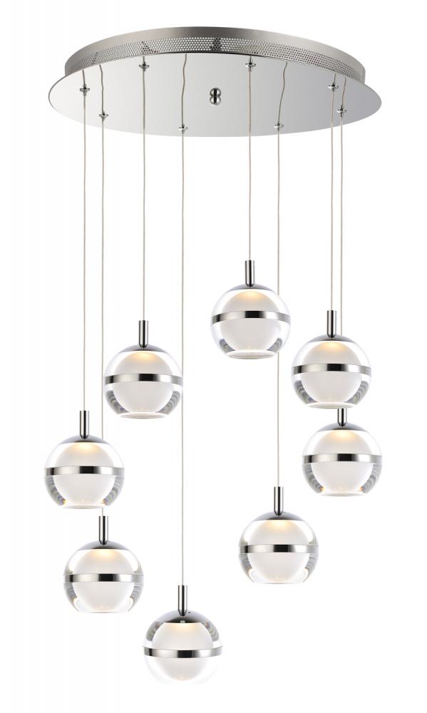 ET2 Swank-Multi-Light Pendant 24598 Pendant ET2 Chrome  