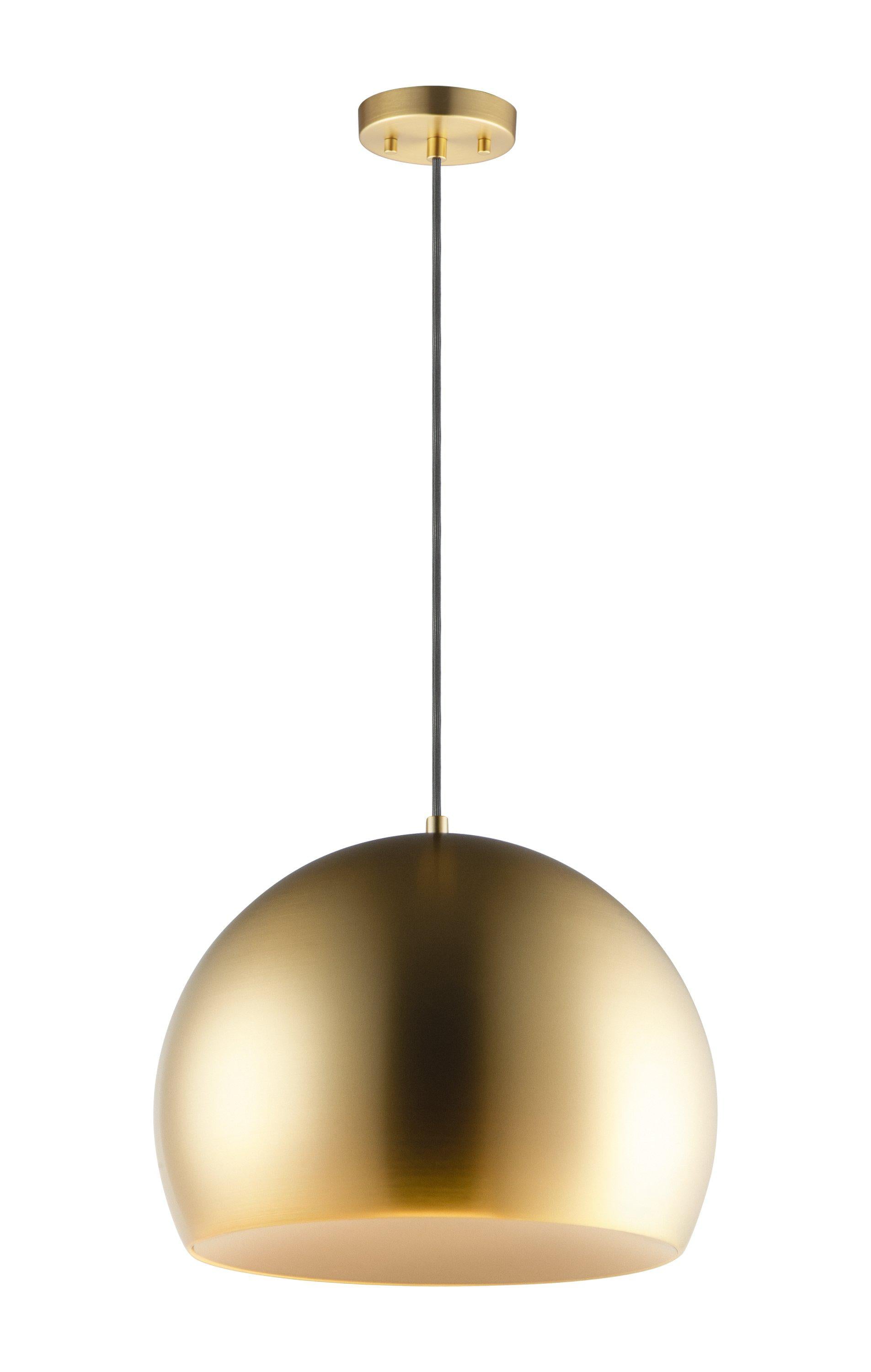 ET2 Palla 20 Inch LED Pendant E24926 Pendants ET2 Satin Brass / Coffee  