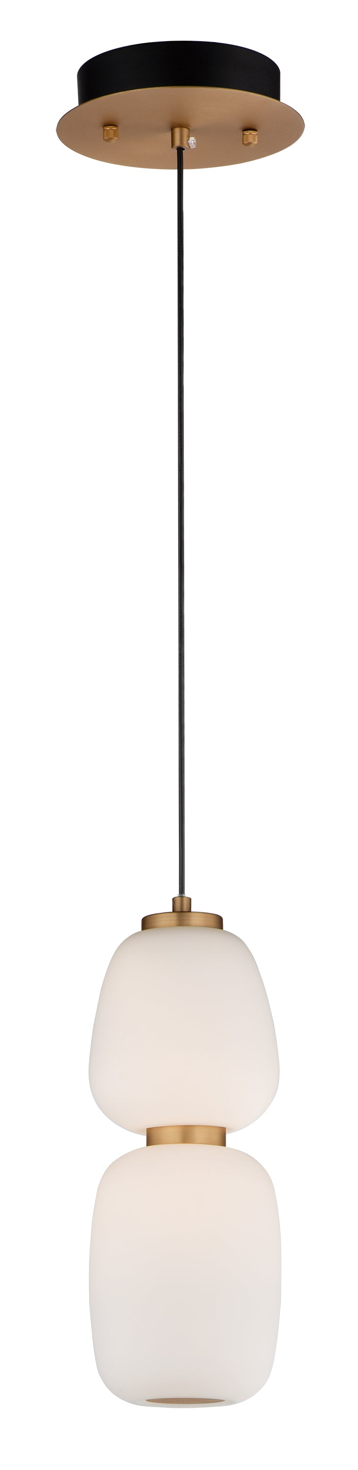 ET2 Soji 2 Light LED Pendant E25066 Pendants ET2 Black / Gold  