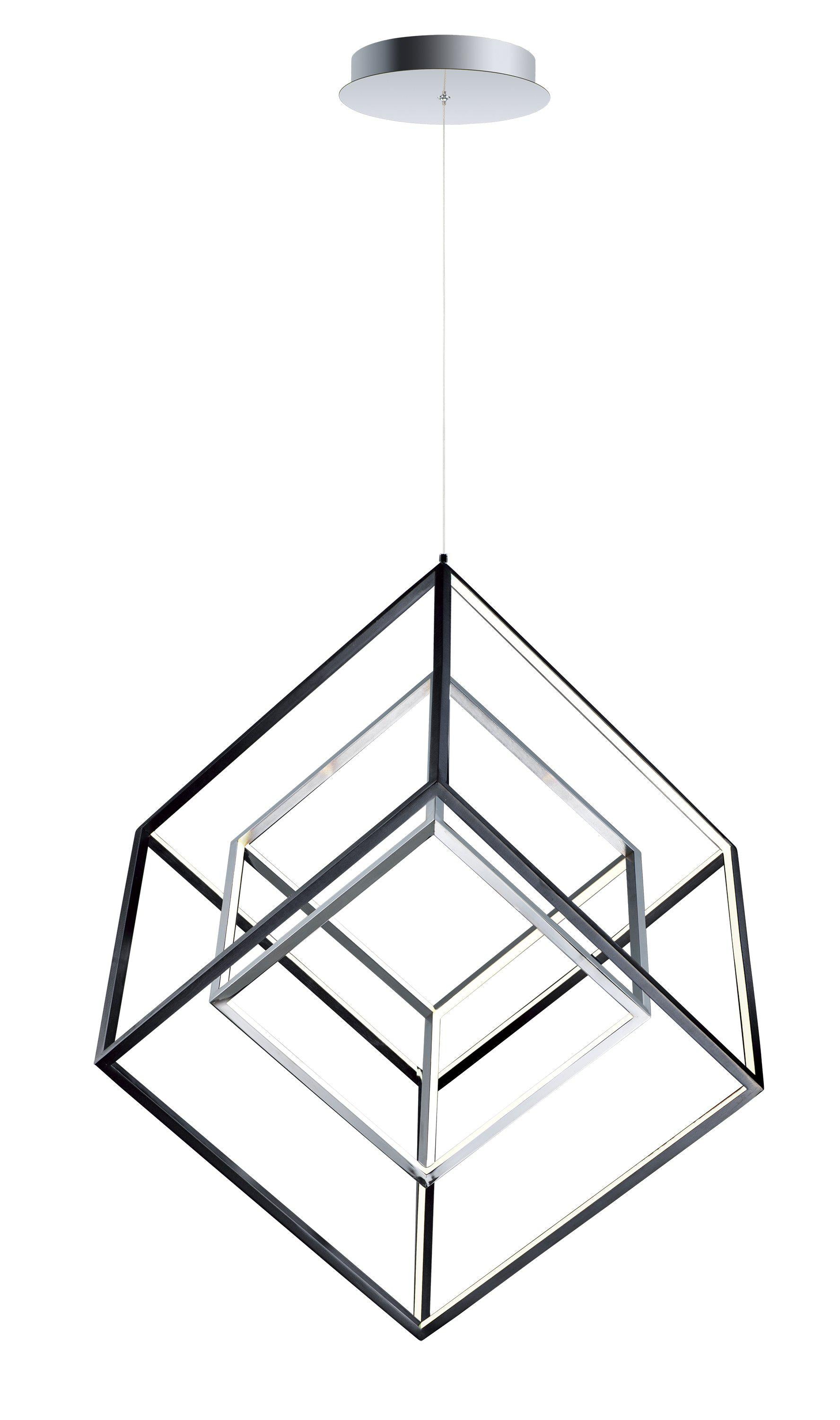 ET2 4 Square 2 Light LED Pendant E30586