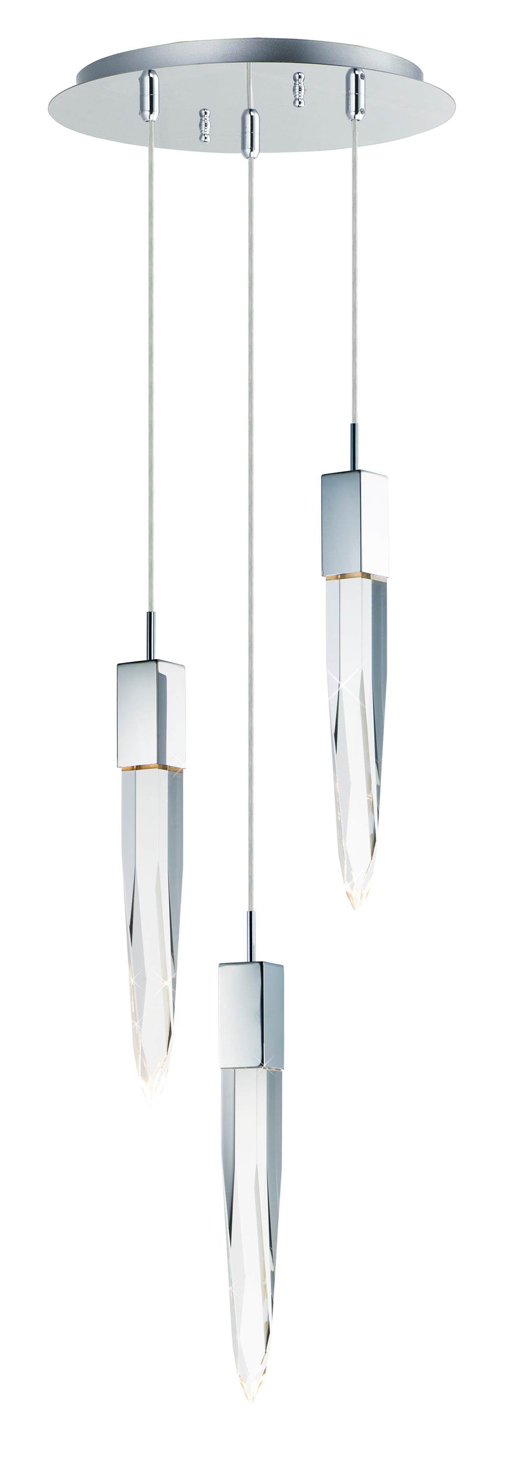 ET2 Quartz 3 Light LED Pendant E31243