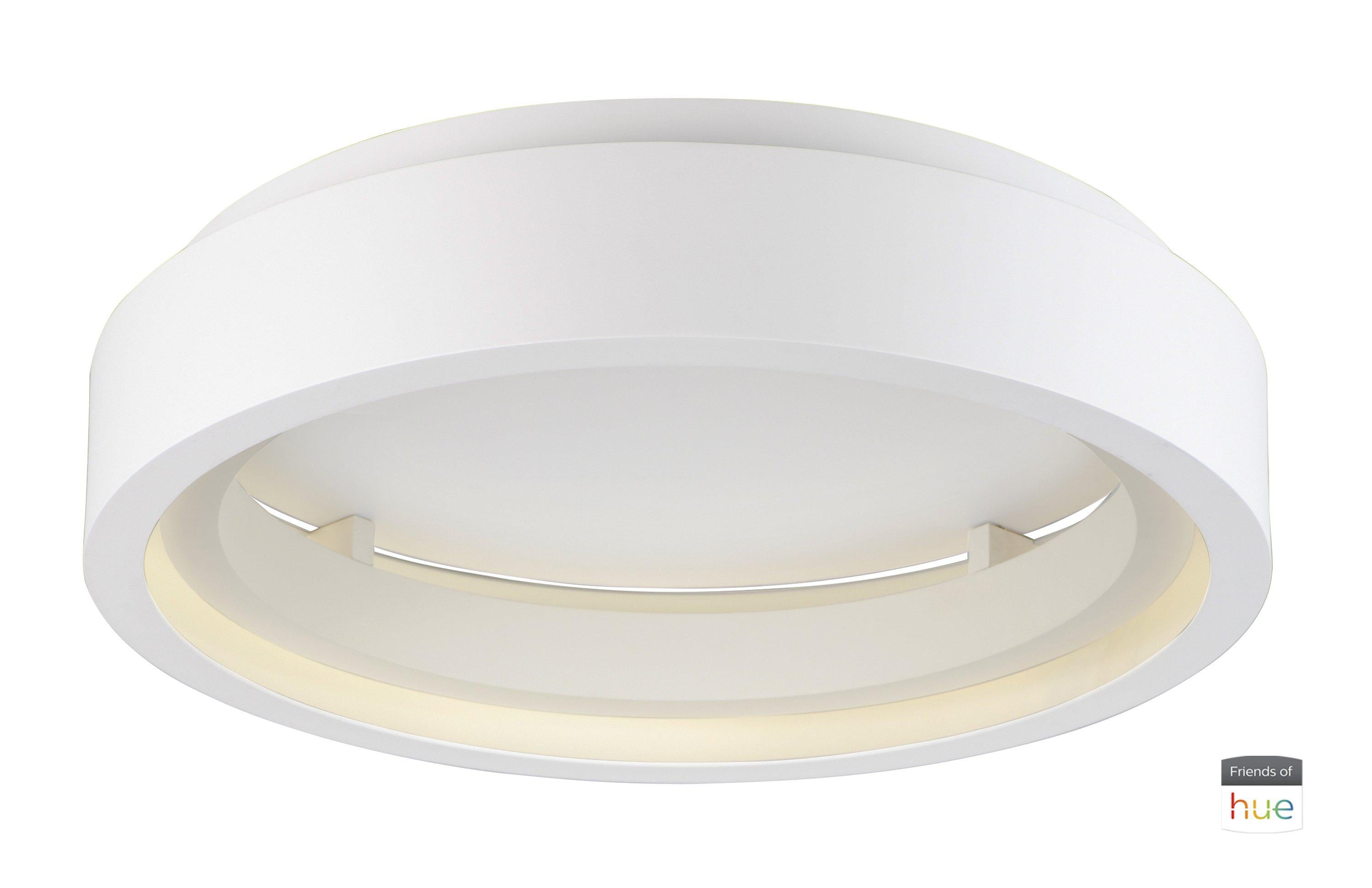 ET2 iCorona Friends of Hue LED Flush Mount E35001 Flush Mount Ceiling Light ET2 Matte White  