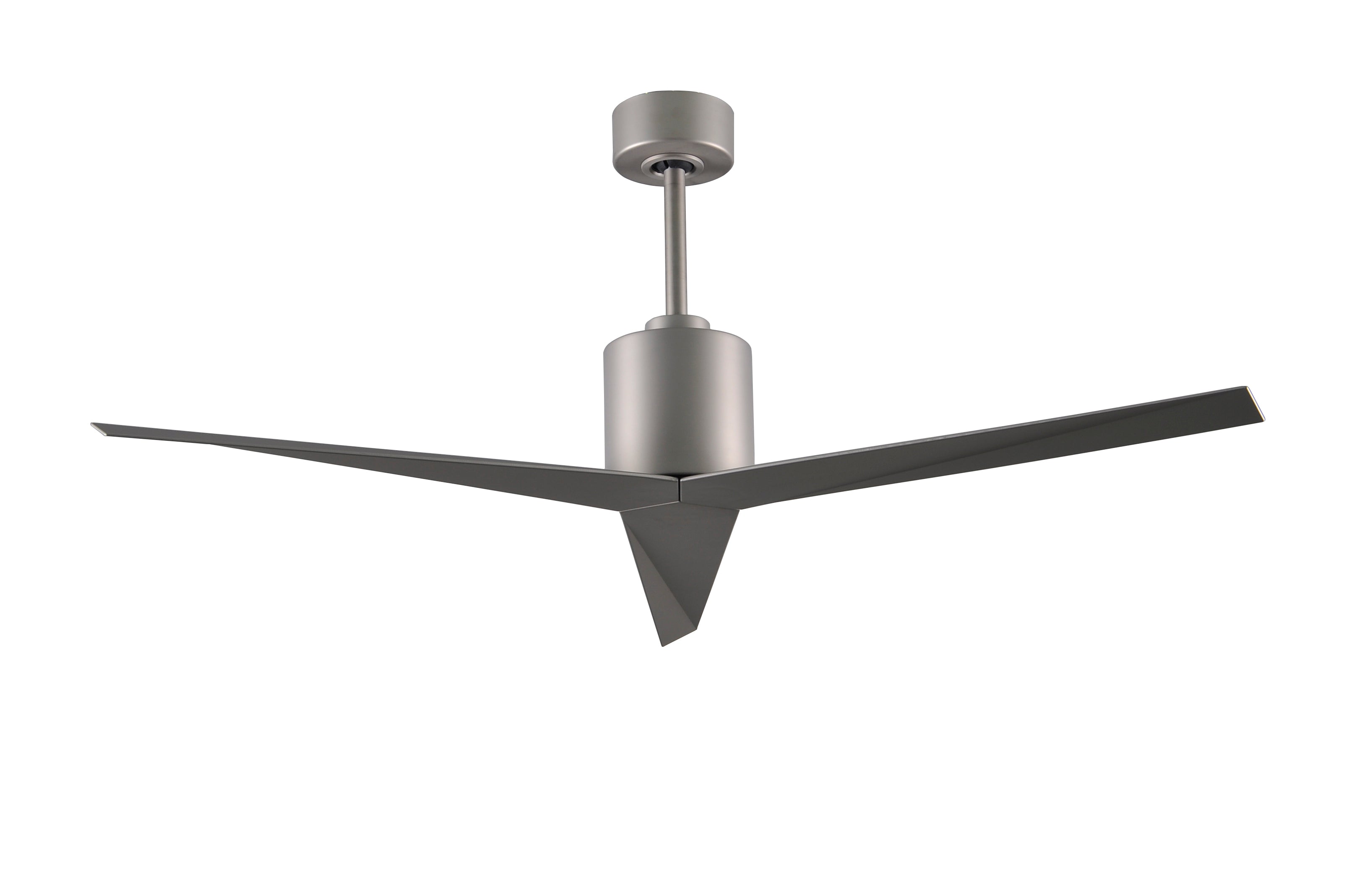 Matthews Fan Company Eliza Three Blade EK Indoor Ceiling Fans Matthews Fan Company Brushed Nickel Brushed Nickel 