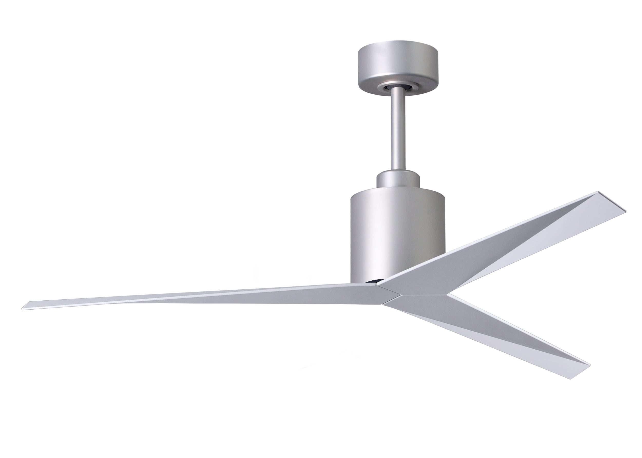 Matthews Fan Company Eliza Paddle Fan Indoor Ceiling Fans Matthews Fan Company 56" Brushed Nickel Gloss White