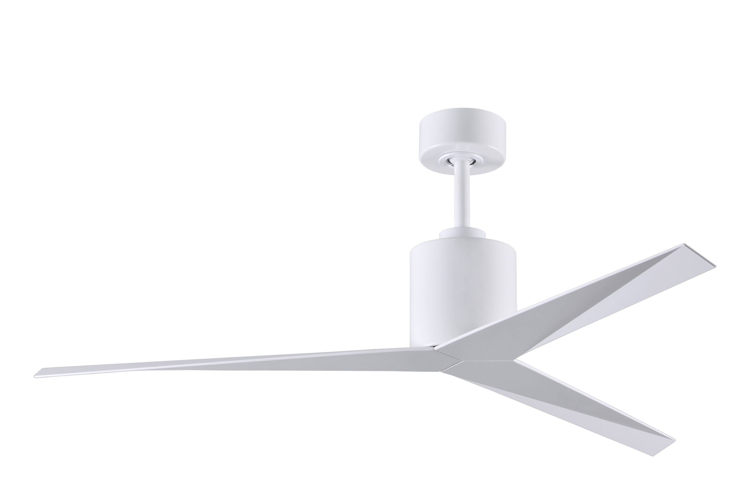 Matthews Fan Company Eliza Paddle Fan Indoor Ceiling Fans Matthews Fan Company 56" Gloss White Gloss White