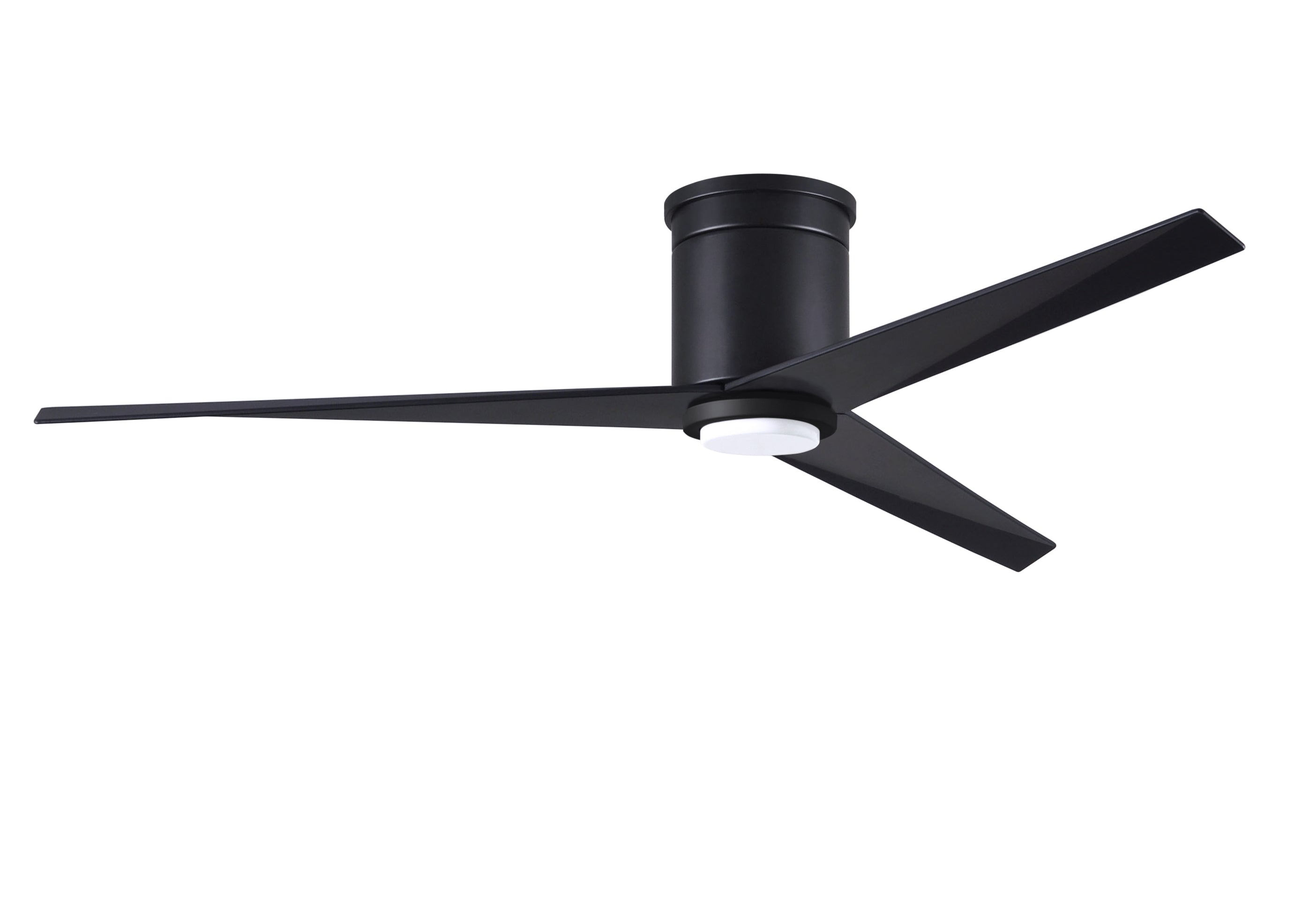 Matthews Fan Company Eliza-HLK Three Blade Flush Mount with Light Kit EKHLK Indoor Ceiling Fans Matthews Fan Company   