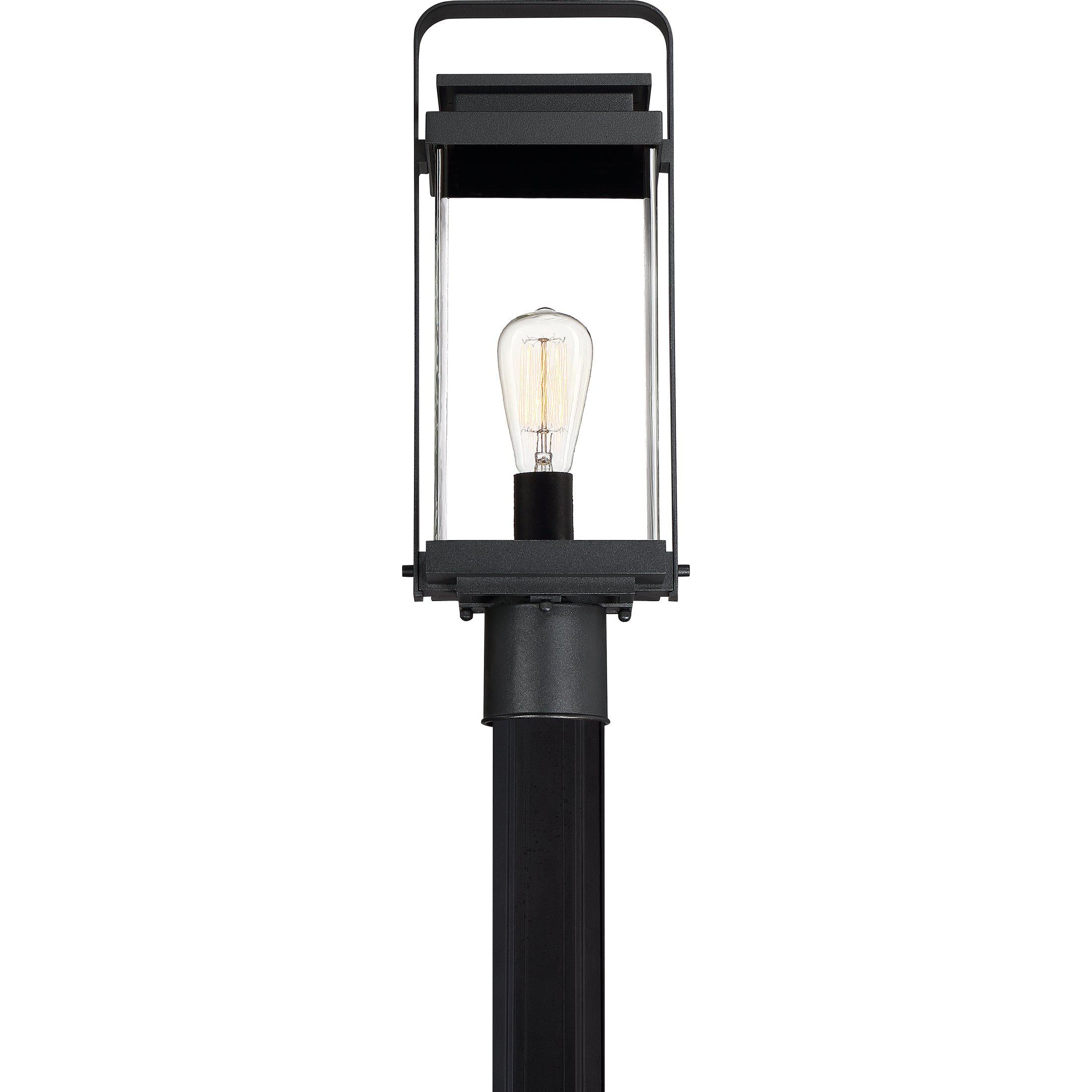 Quoizel  Exhibit Outdoor Lantern, Post EXH9008 l OPEN BOX Outdoor l Post/Pier Mounts Quoizel Inc   