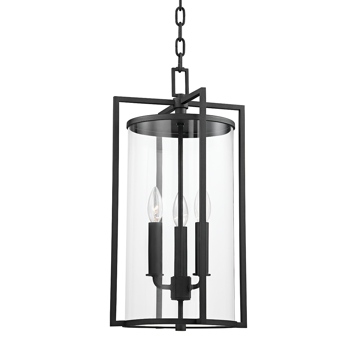 Troy Lighting 3 LIGHT EXTERIOR LANTERN F1146 Outdoor l Wall Troy Lighting TEXTURE BLACK  