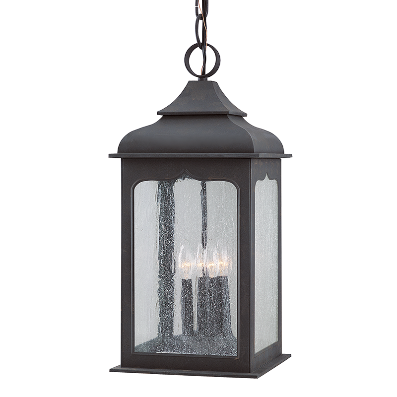 Troy Lighting HENRY STREET 4LT HANGING LANTERN LARGE F2018