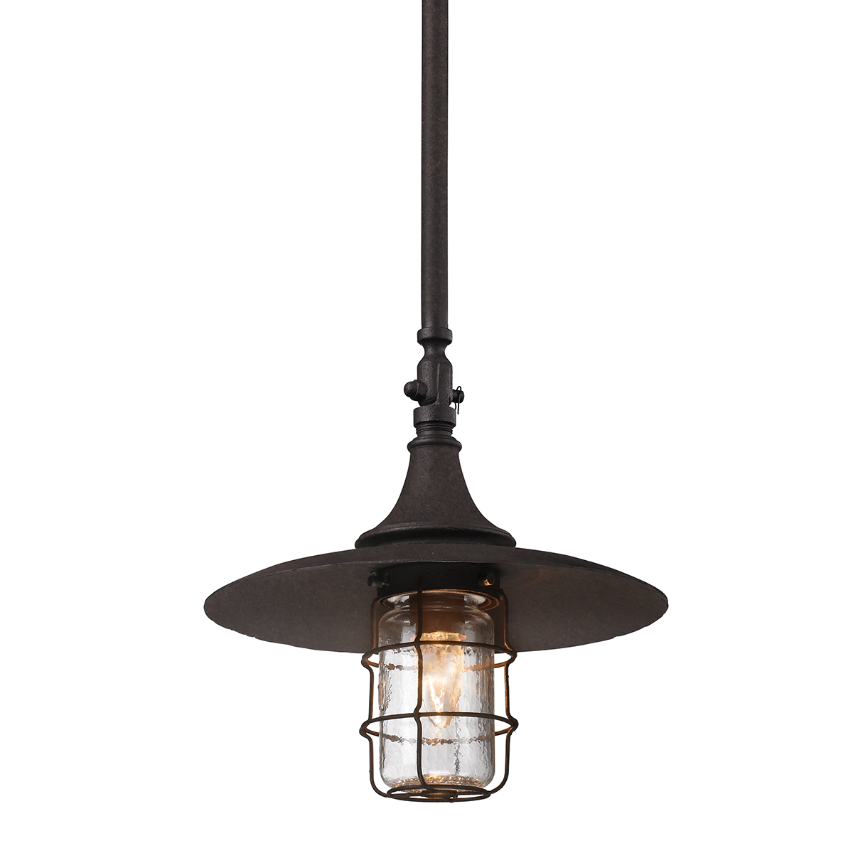 Troy Lighting ALLEGHENY 1LT HANGER 1LT HANGER MEDIUM F3228 Outdoor l Wall Troy Lighting CENTENNIAL RUST  