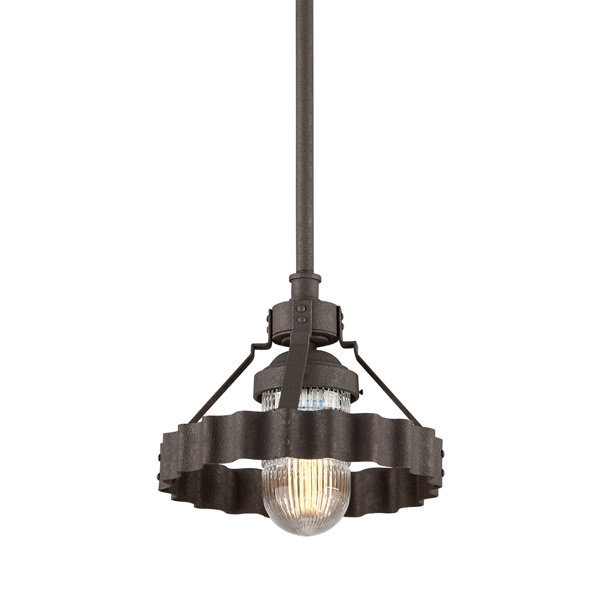 Troy Lighting CANARY WHARF 1LT PENDANT SMALL F4243