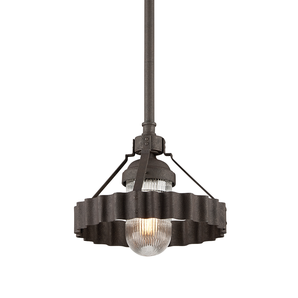 Troy Lighting CANARY WHARF 1LT PENDANT MEDIUM F4244 Outdoor Light Fixture l Hanging Troy Lighting   