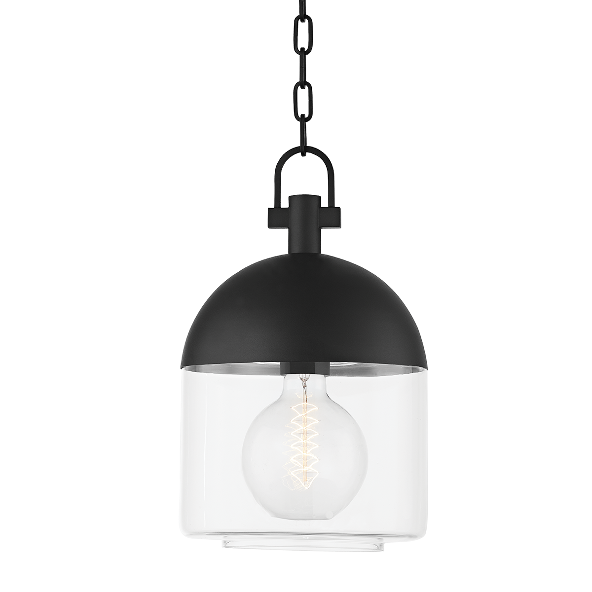 Troy Lighting 1 LIGHT LARGE EXTERIOR PENDANT F4510 Outdoor Light Fixture l Hanging Troy Lighting TEXTURE BLACK  