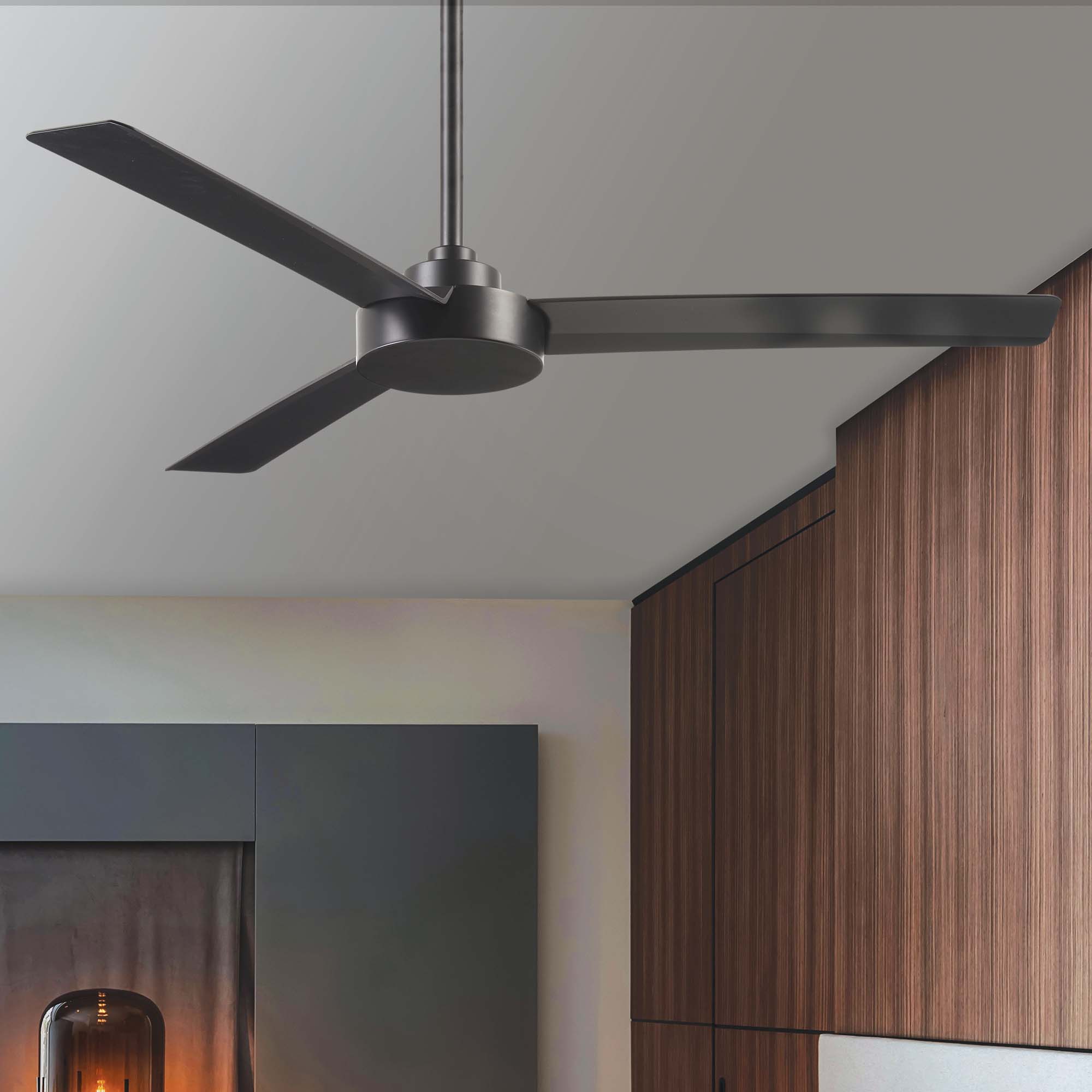 Minka Aire Roto 52" Three Blade Ceiling Fan F524 Ceiling Fan Minka-Aire Coal  