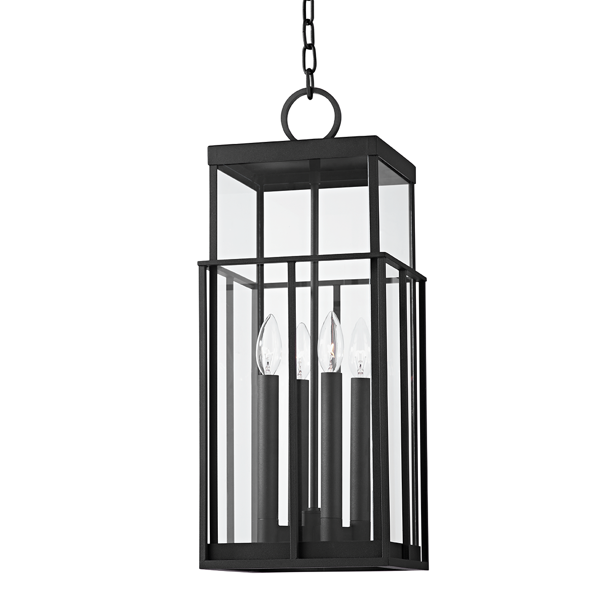 Troy Lighting 4 LIGHT EXTERIOR LANTERN F6480 Outdoor l Wall Troy Lighting TEXTURE BLACK  