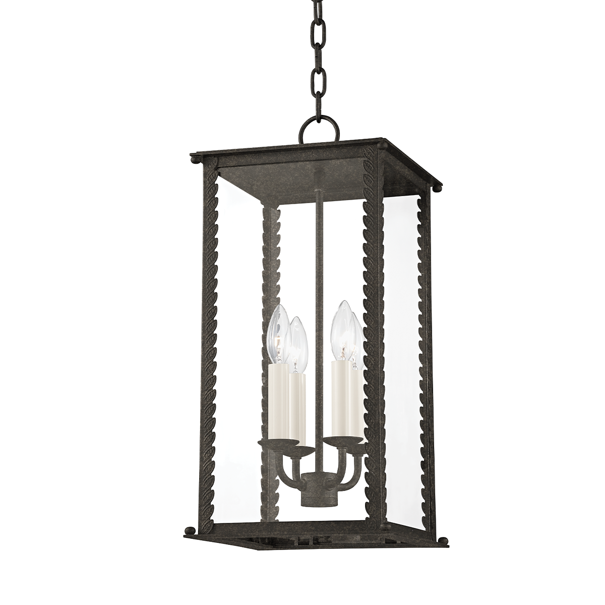 Troy Lighting 4 LIGHT MEDIUM EXTERIOR LANTERN F6710 Outdoor l Wall Troy Lighting FRENCH IRON  