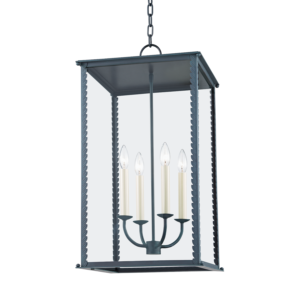 Troy ZUMA 4 LIGHT LARGE EXTERIOR LANTERN F6715 Pendants Troy Lighting VERDIGRIS  