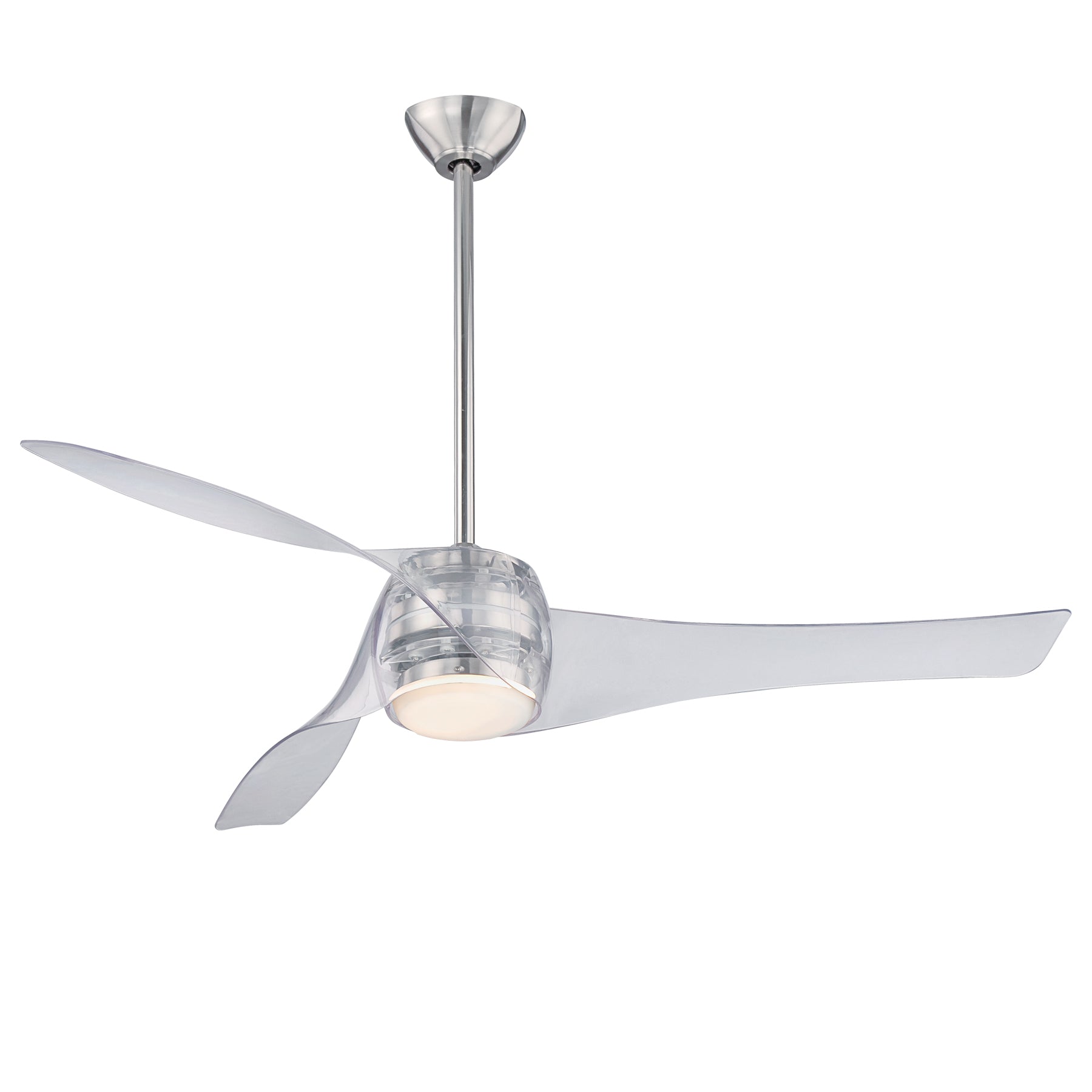 Minka Aire ARTEMIS™ LED58" Ceiling Fan F803 Indoor Ceiling Fans Minka-Aire TRANSLUCENT / TRANSLUCENT  