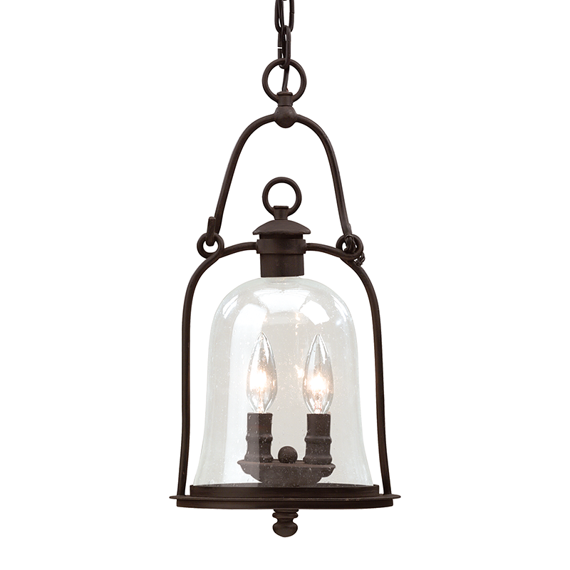 Troy Lighting OWINGS MILL 2LT HANGING LANTERN MEDIUM F9466