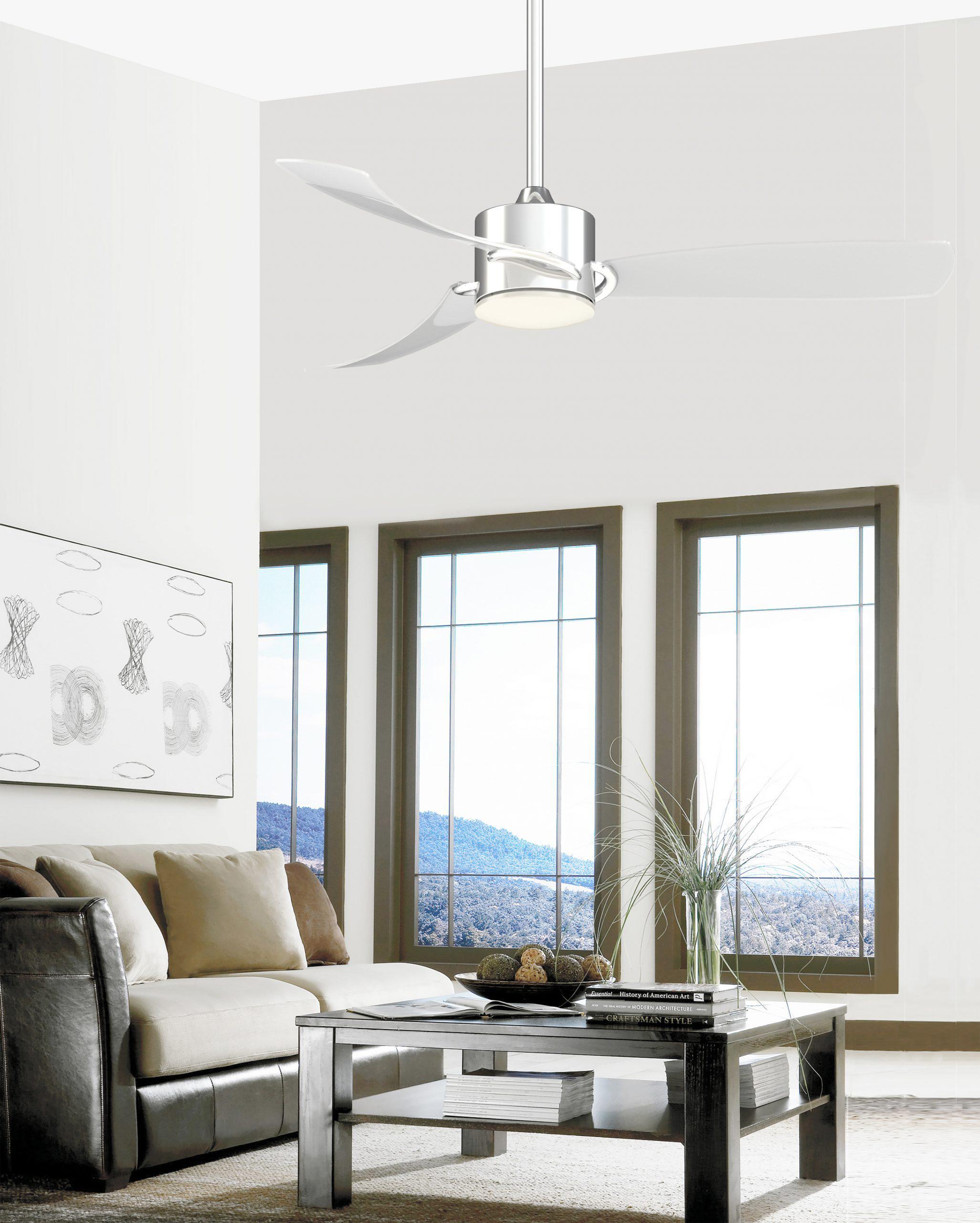 Fanimation SculptAire 52 inch with LED Light Ceiling Fan FP8511