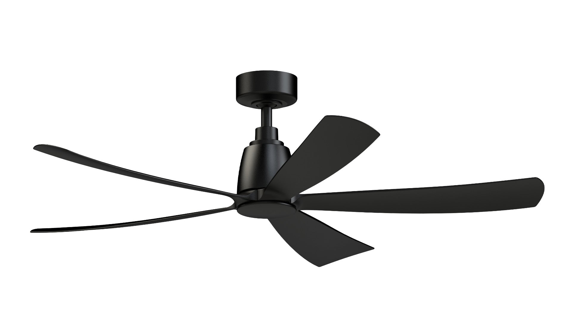 Fanimation Kute5 52" Ceiling Fan Ceiling Fan Fanimation 52 Black Black