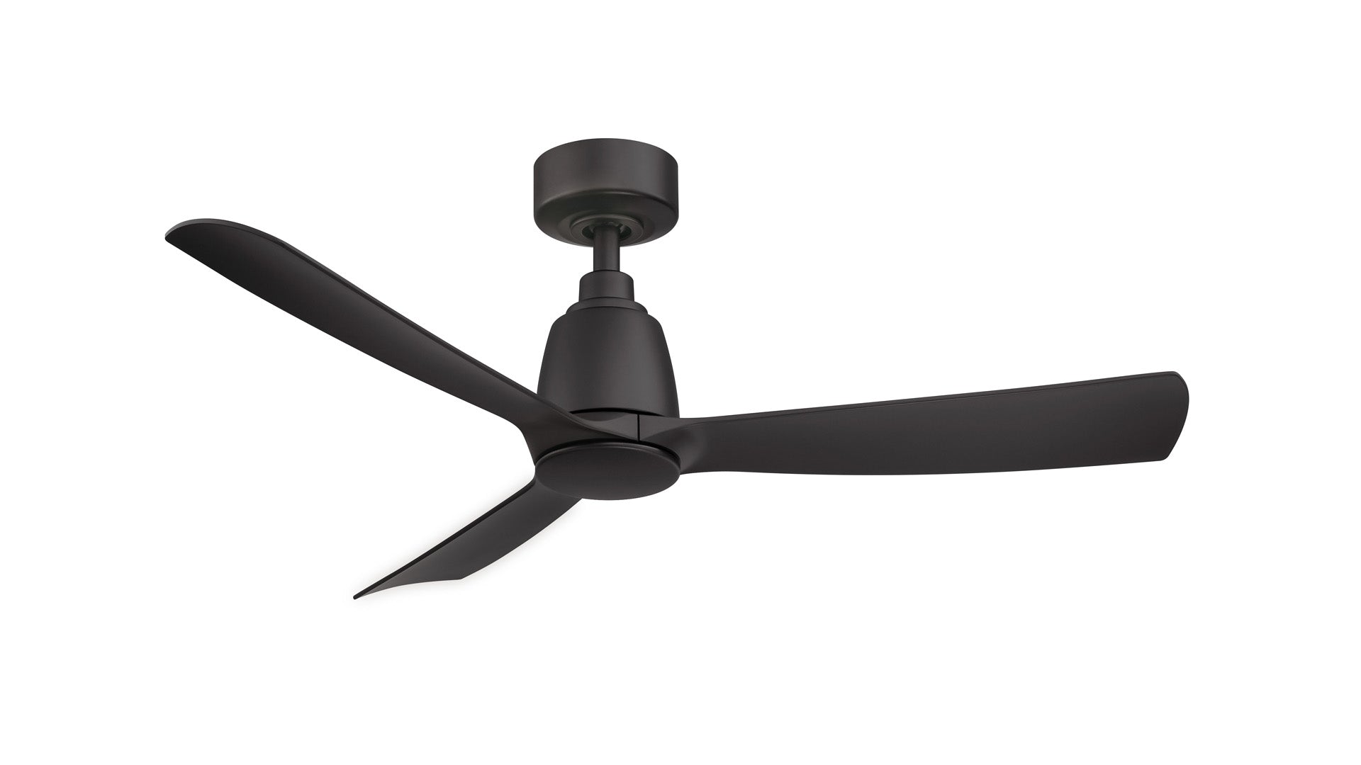 Fanimation Kute Ceiling Fan Indoor Ceiling Fans Fanimation 44 Black Black