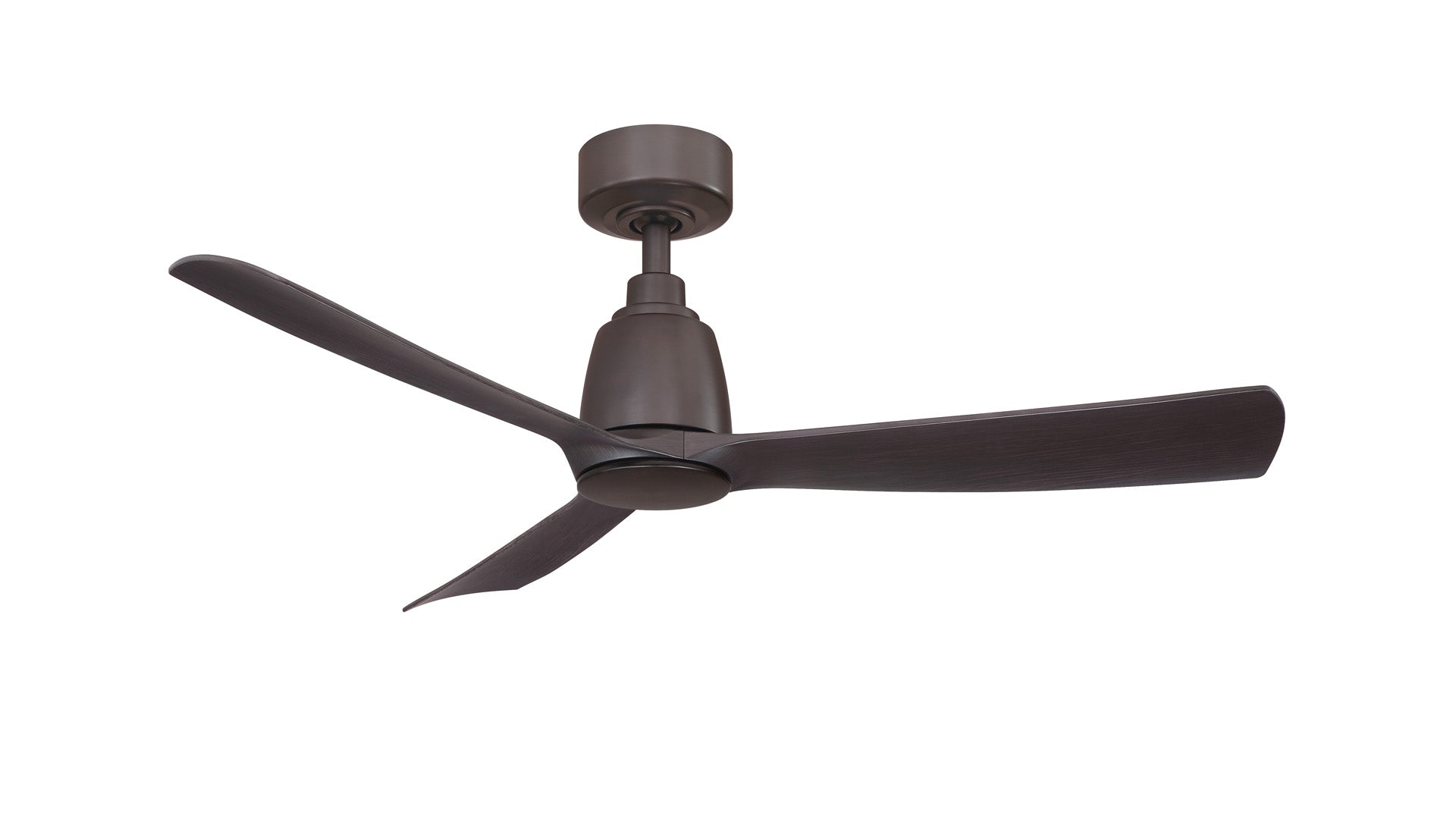 Fanimation Kute Ceiling Fan Indoor Ceiling Fans Fanimation 44 Dark Bronze Dark Walnut