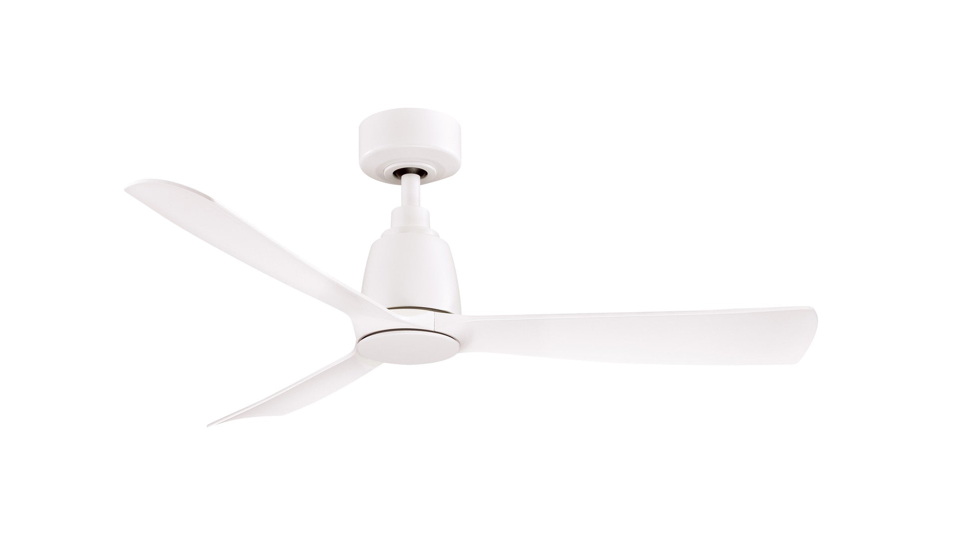 Fanimation Kute Ceiling Fan Indoor Ceiling Fans Fanimation 44 Matte White Matte White