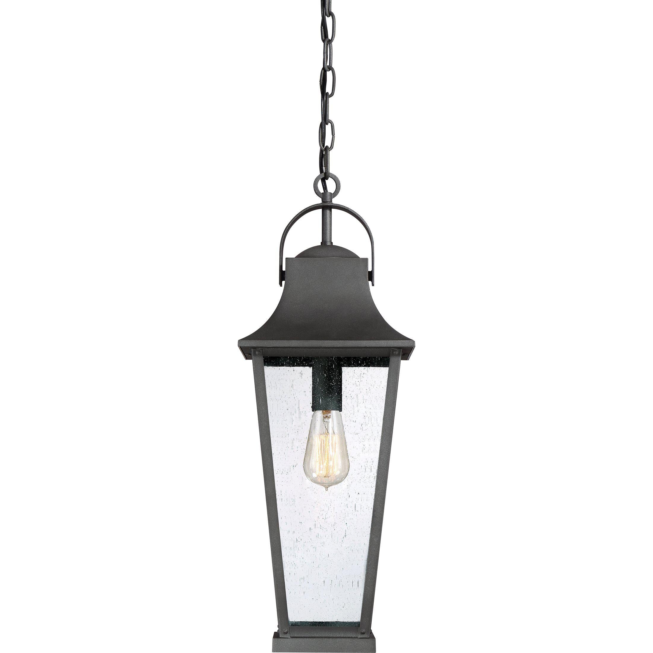 Quoizel Galveston Outdoor Lantern, Hanging