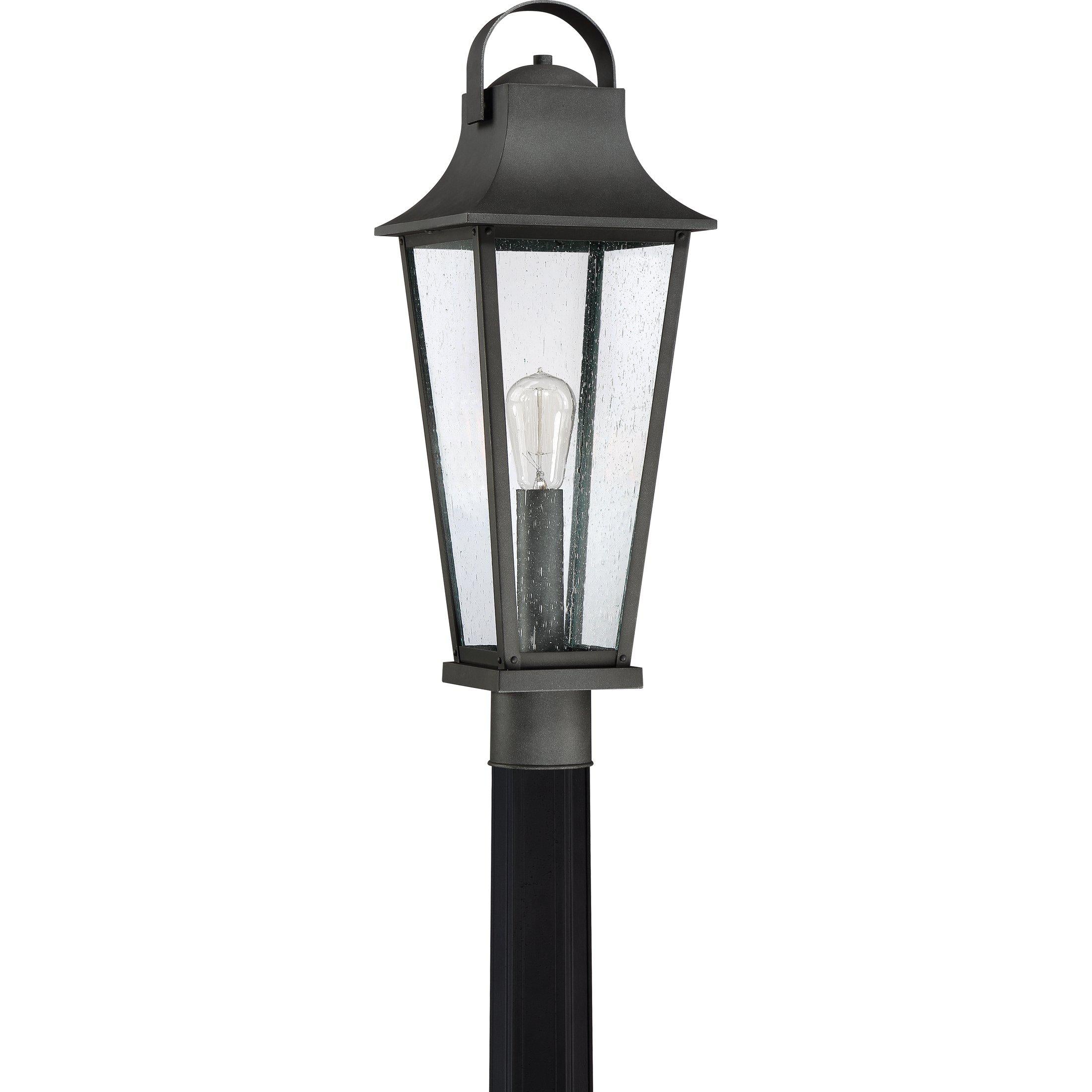 Quoizel Galveston Outdoor Lantern, Post