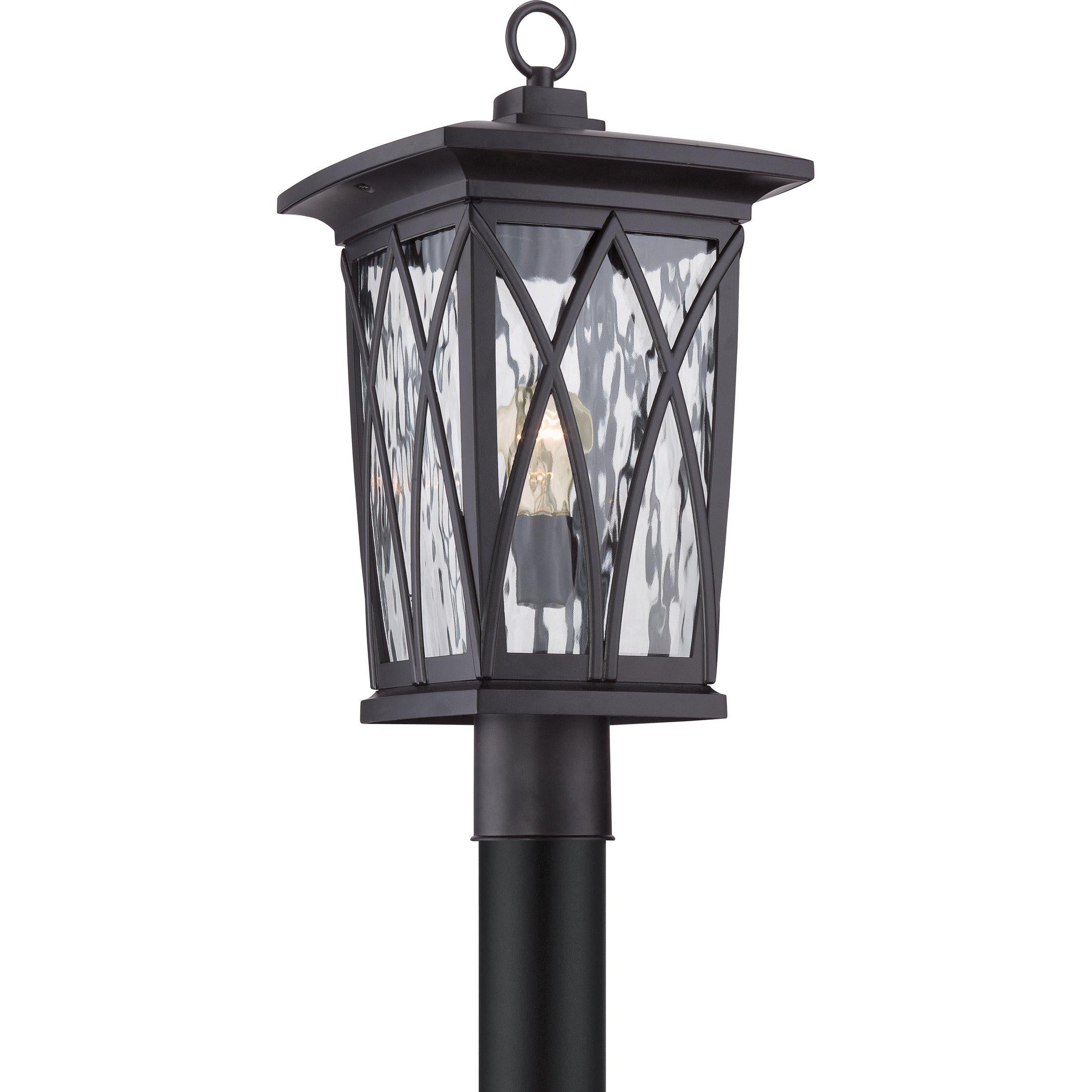 Quoizel Grover Outdoor Lantern, Post