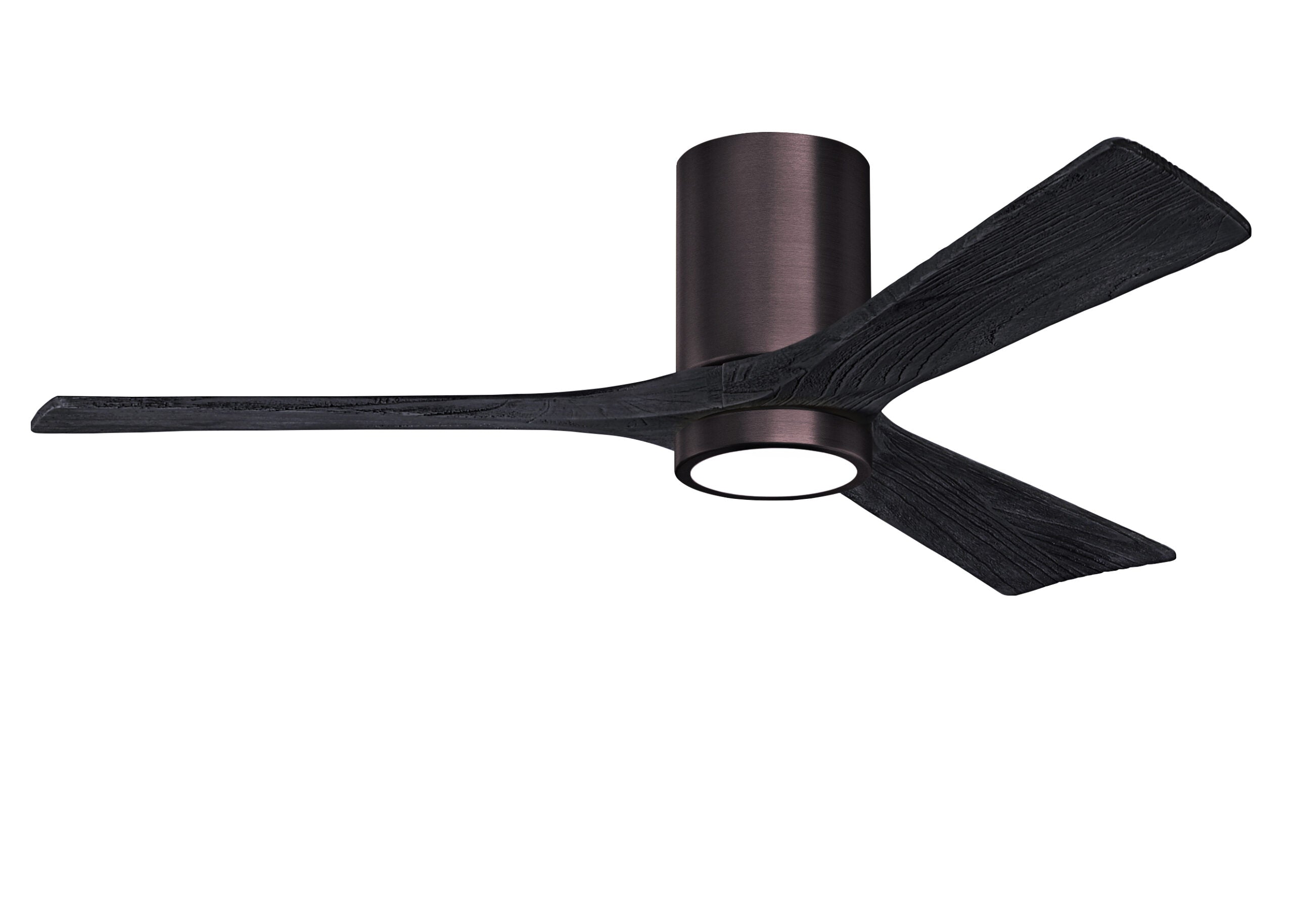 Matthews Fan Company Irene-3HLK 52" Flush Mounted Ceiling Fan with LED Light Kit