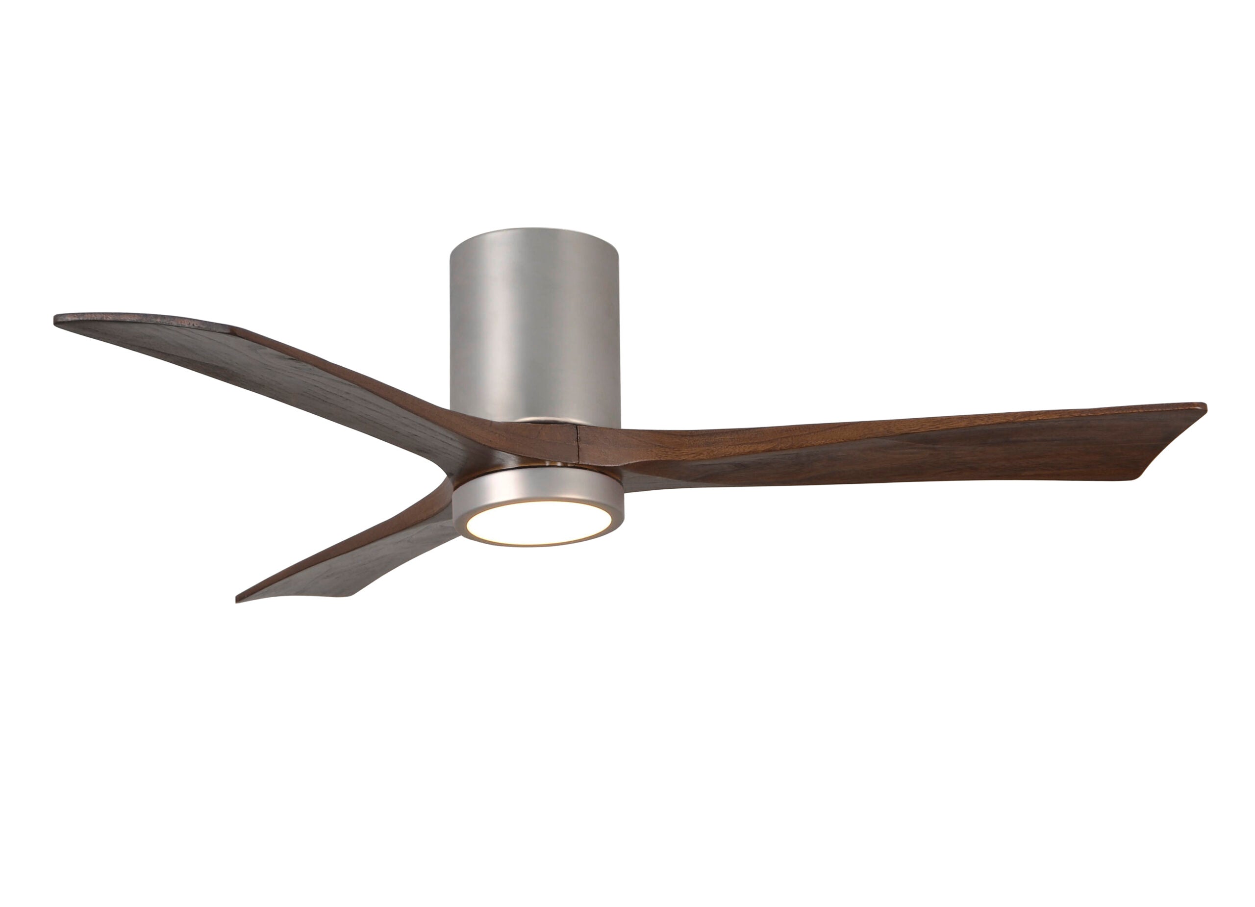 Matthews Fan Company Irene-3HLK 52" Flush Mounted Ceiling Fan with LED Light Kit